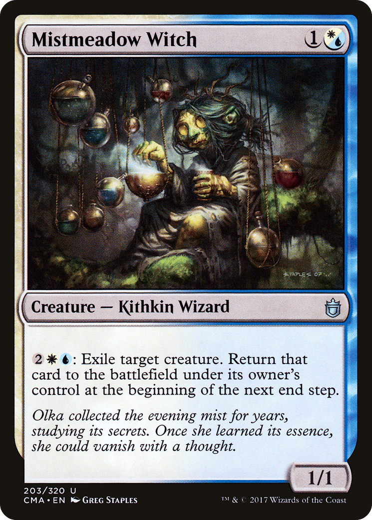 Mistmeadow Witch — Commander Anthology — Magic: The Gathering