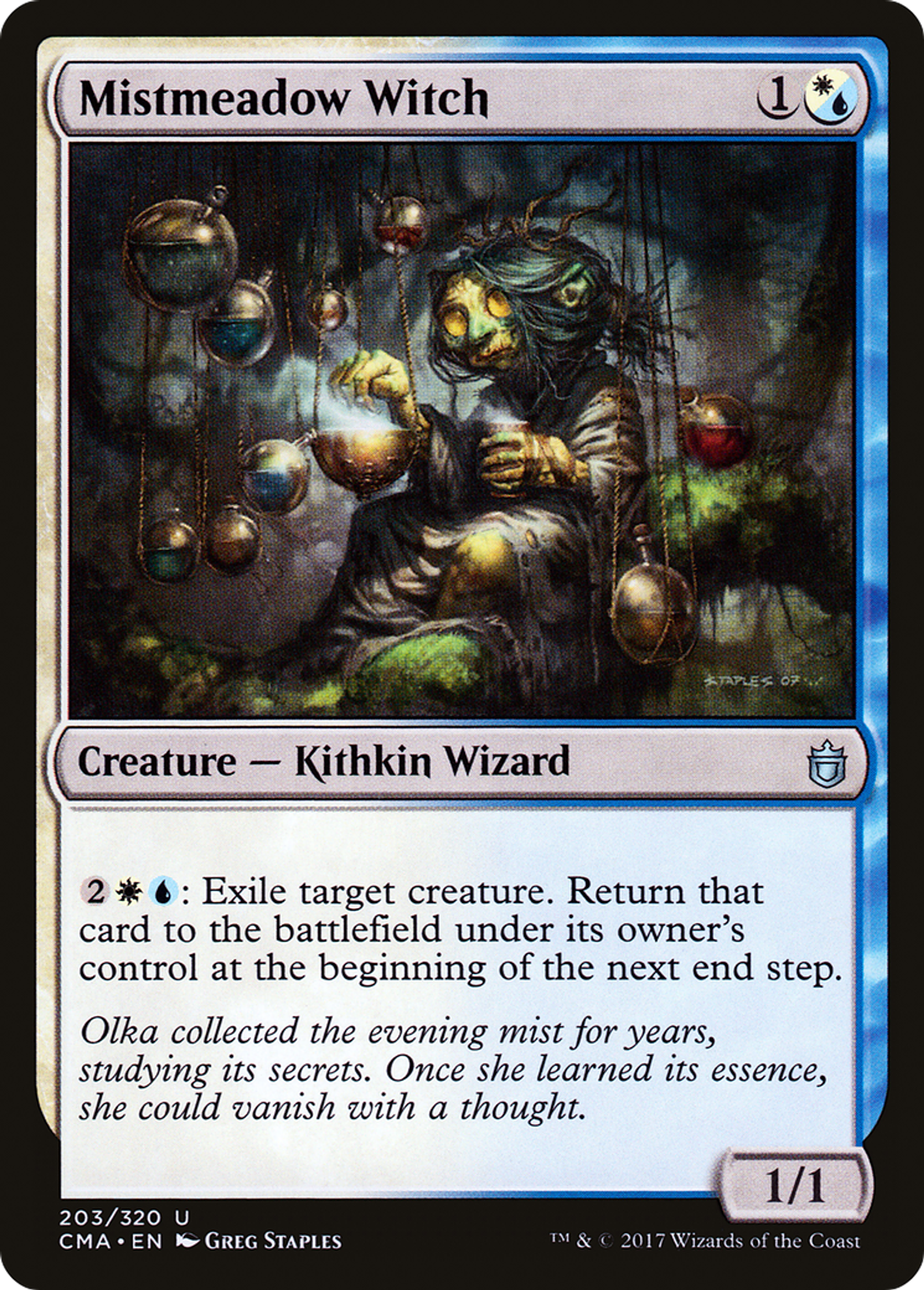 Mistmeadow Witch — Commander Anthology — Magic: The Gathering
