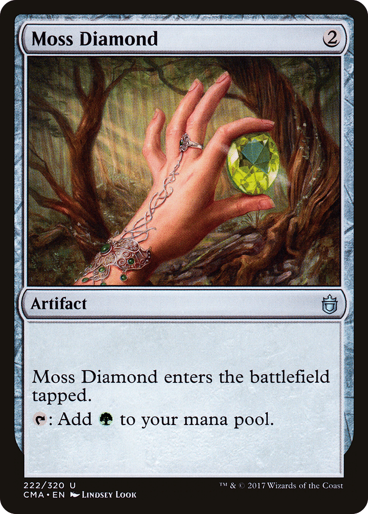 Moss Diamond — Commander Anthology — Magic: The Gathering