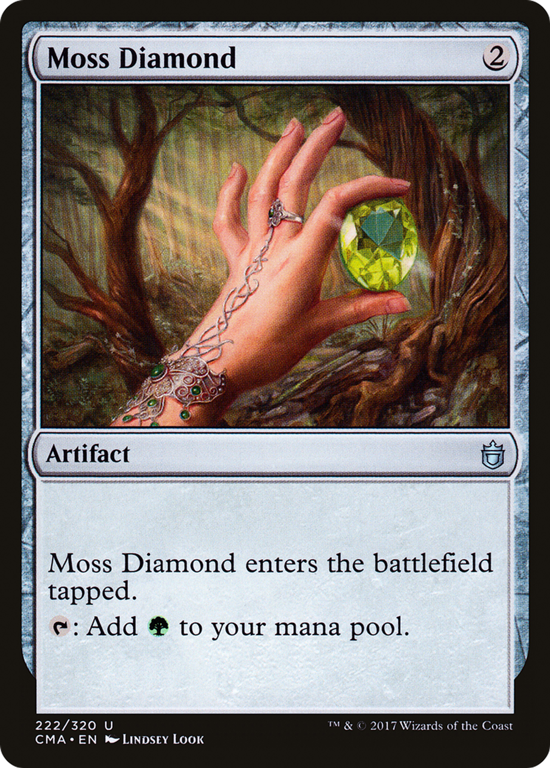 Moss Diamond — Commander Anthology — Magic: The Gathering