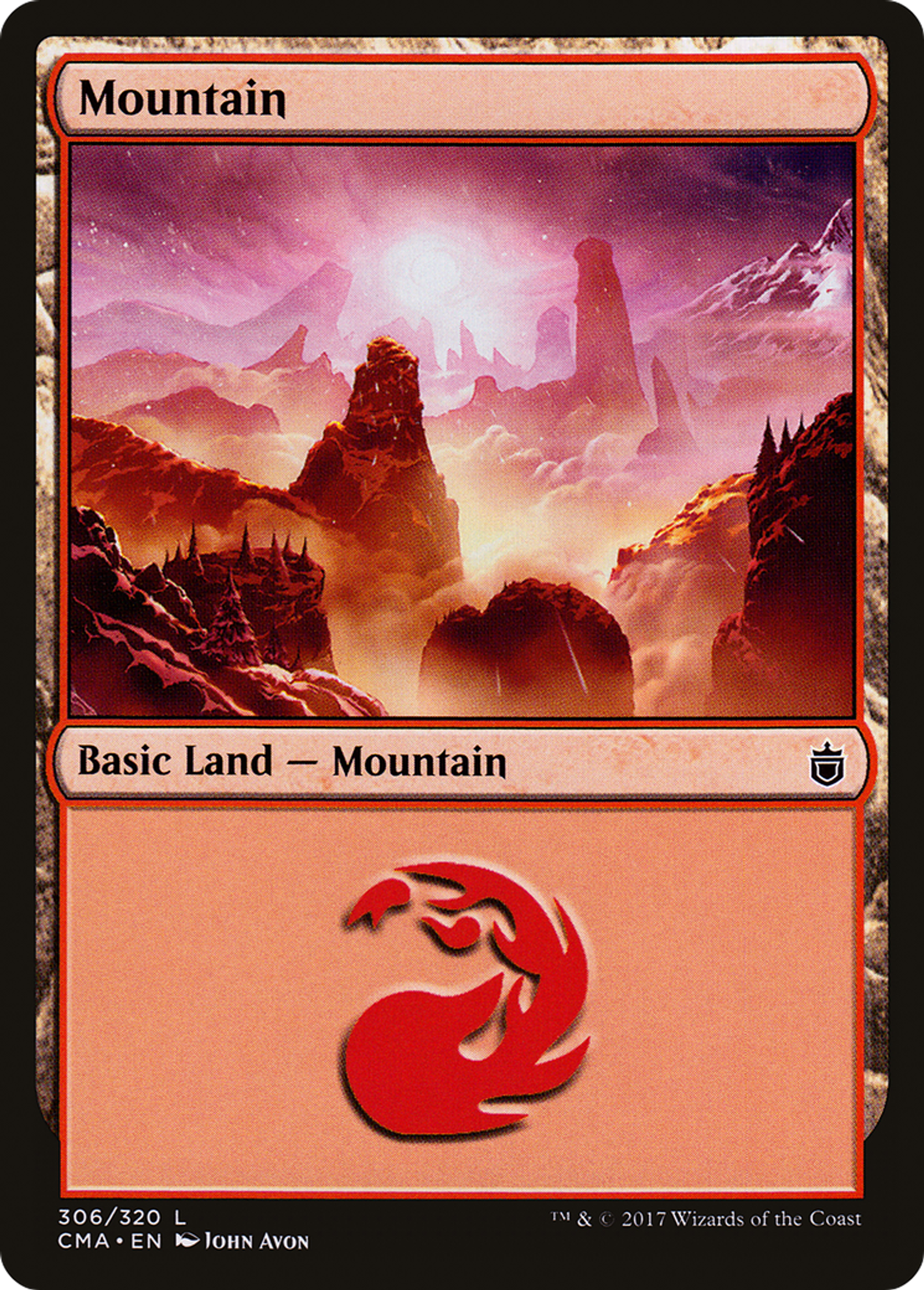 Mountain — Commander Anthology — Magic: The Gathering