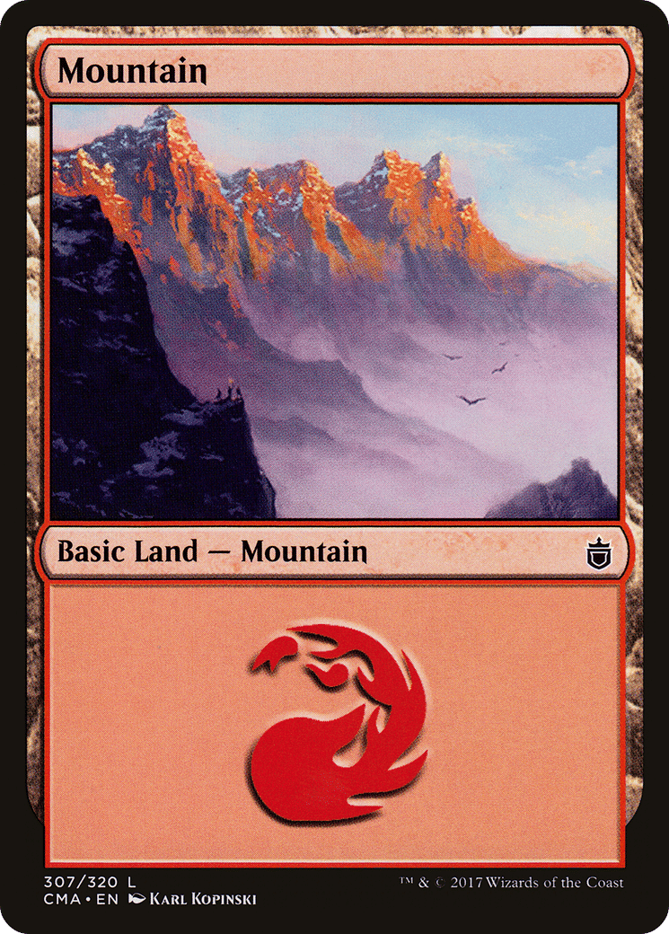 Mountain — Commander Anthology — Magic: The Gathering