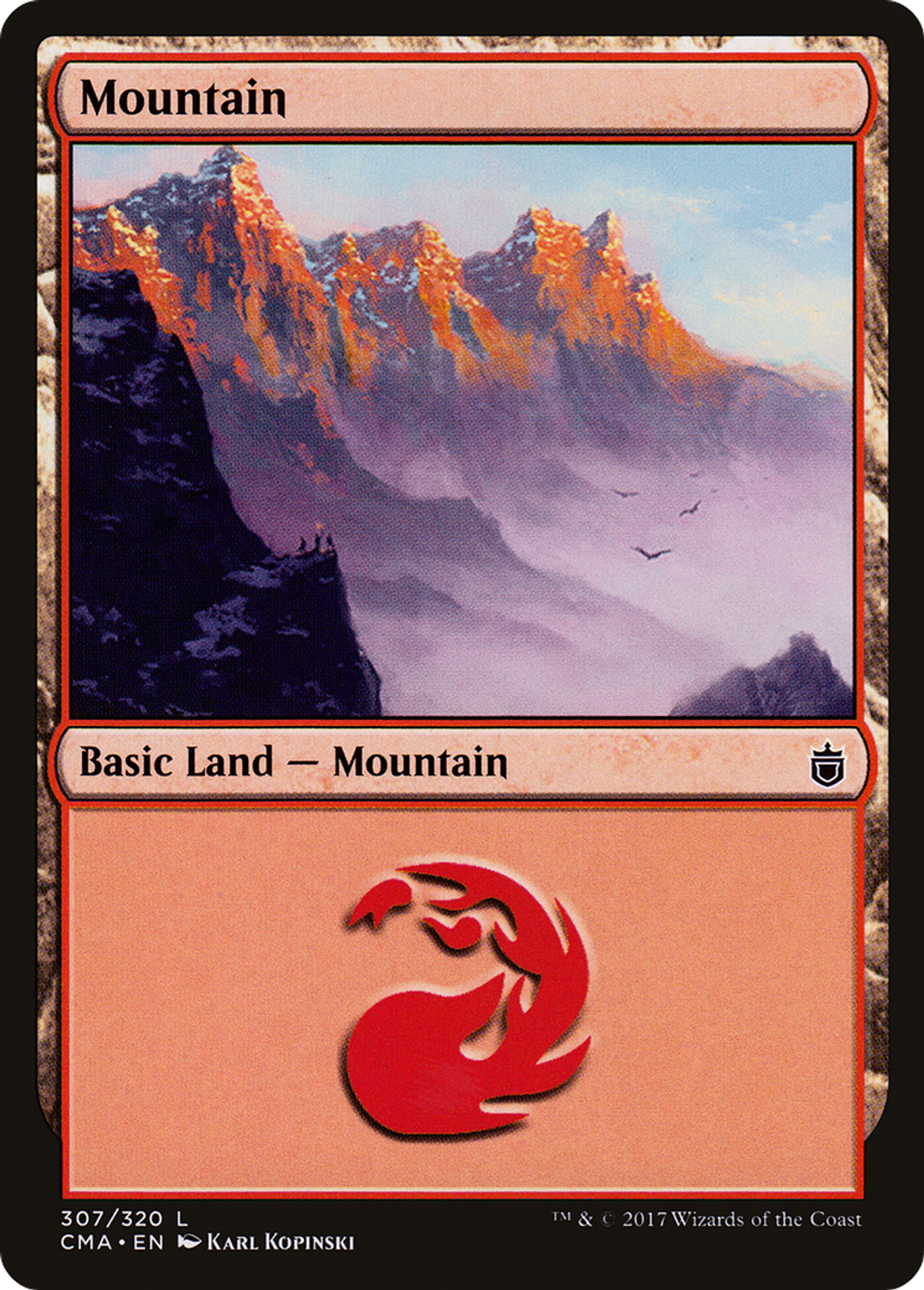 Mountain — Commander Anthology — Magic: The Gathering