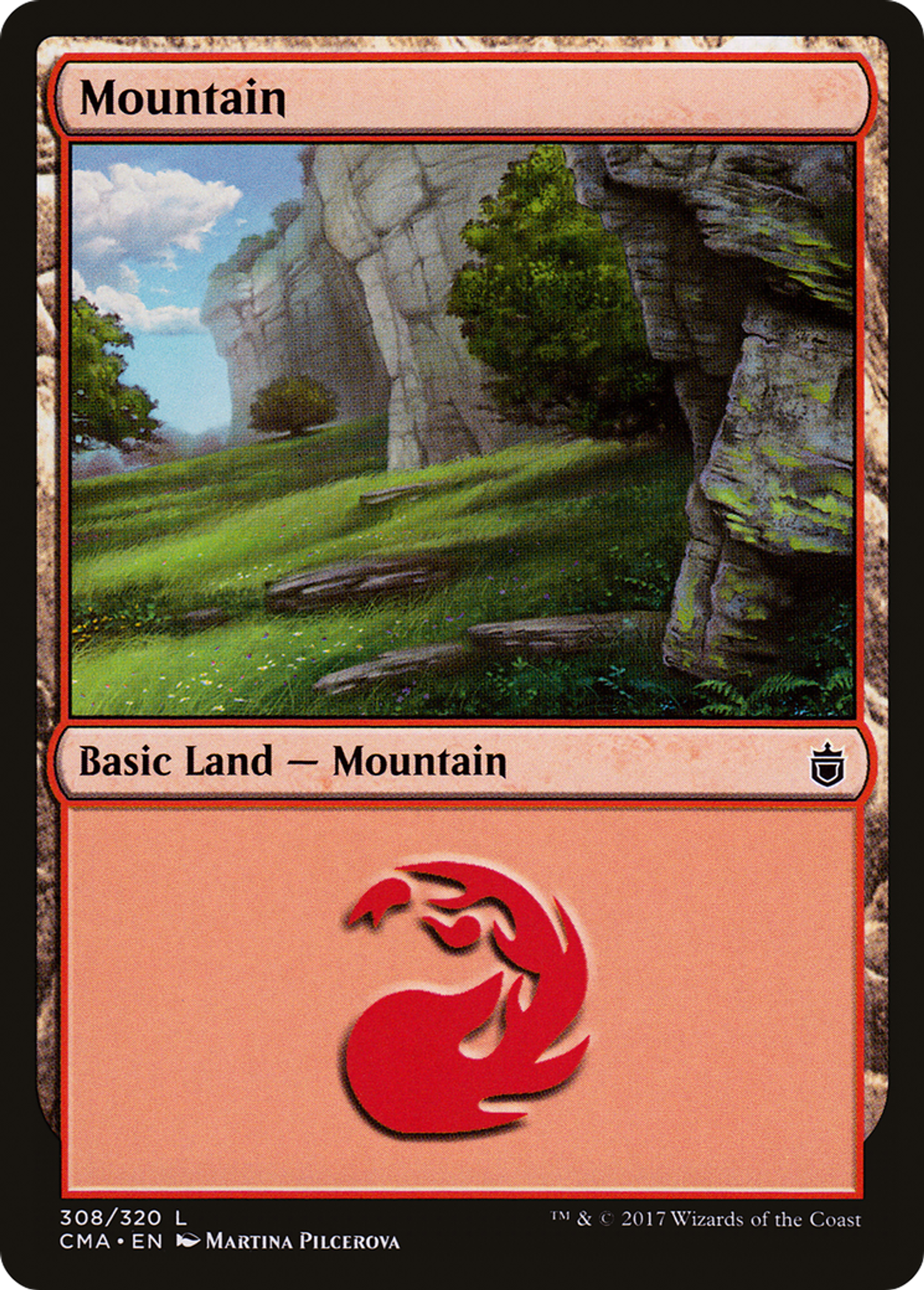 Mountain — Commander Anthology — Magic: The Gathering