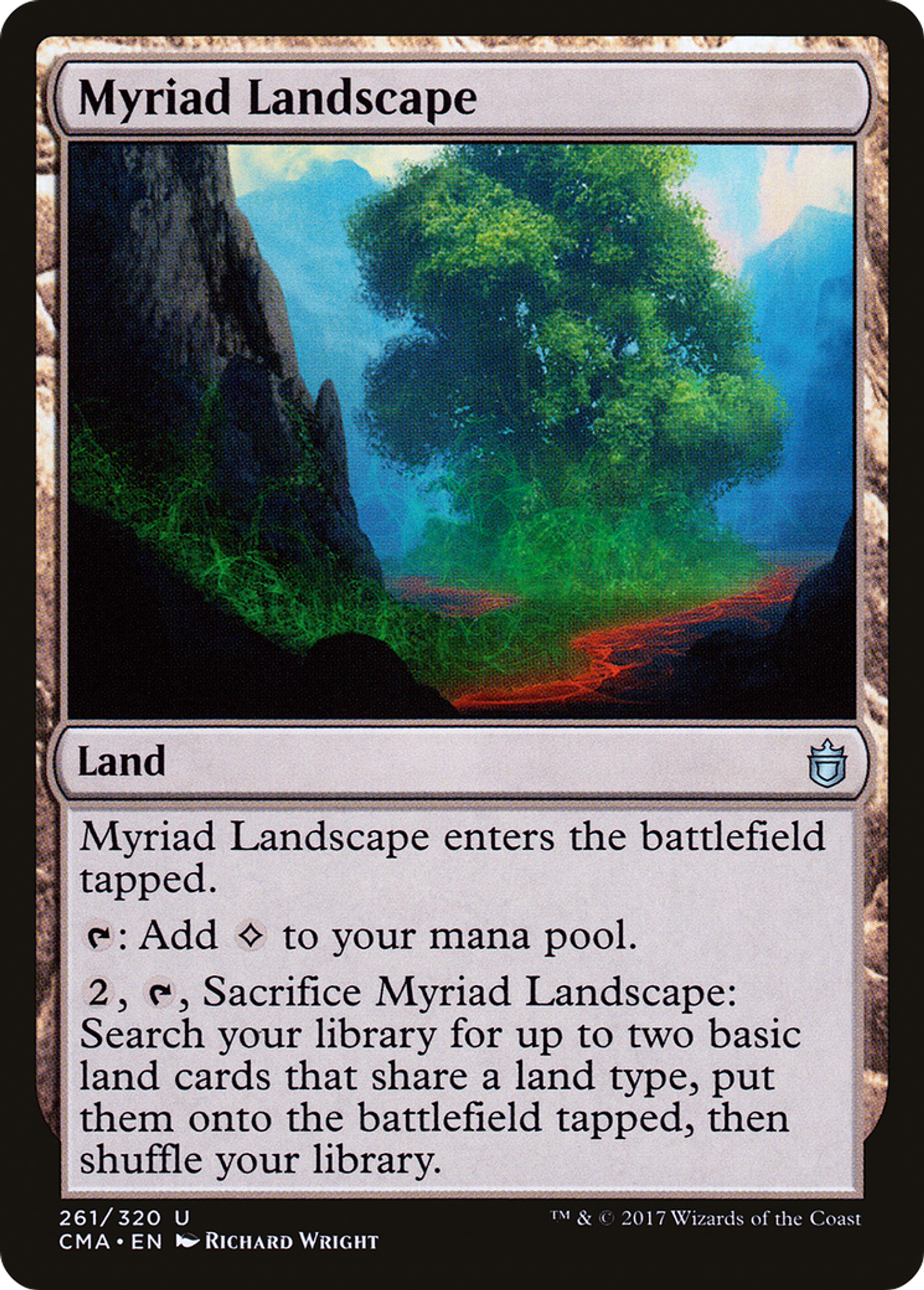 Myriad Landscape — Commander Anthology — Magic: The Gathering