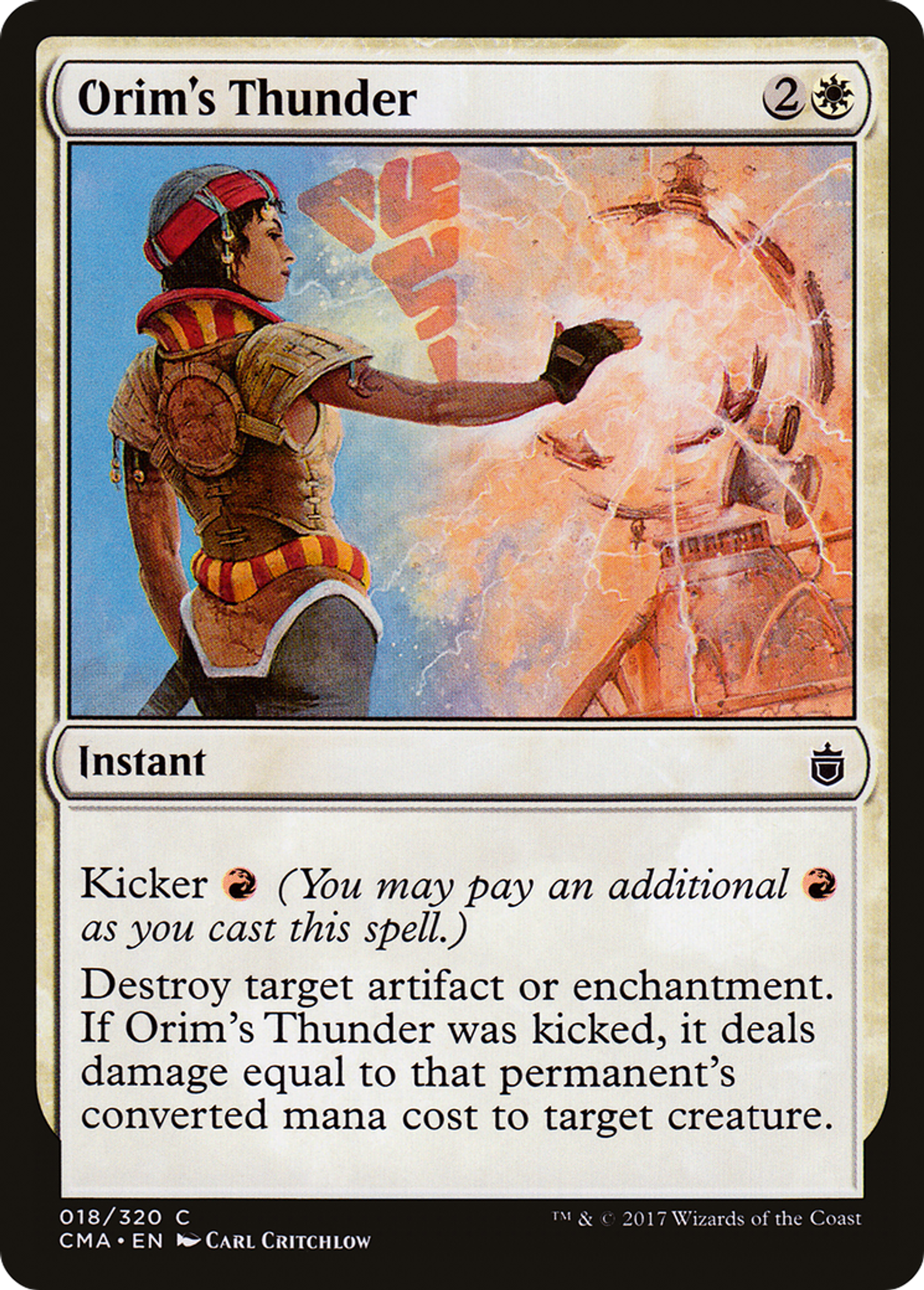 Orim's Thunder — Commander Anthology — Magic: The Gathering