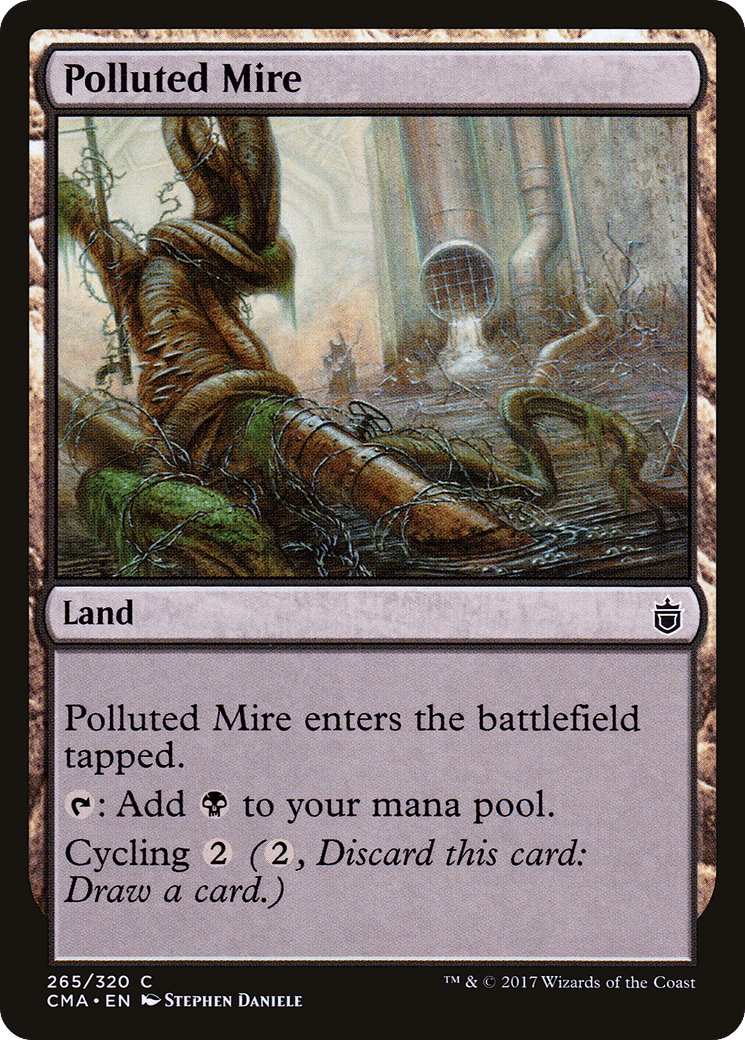 Polluted Mire — Commander Anthology — Magic: The Gathering