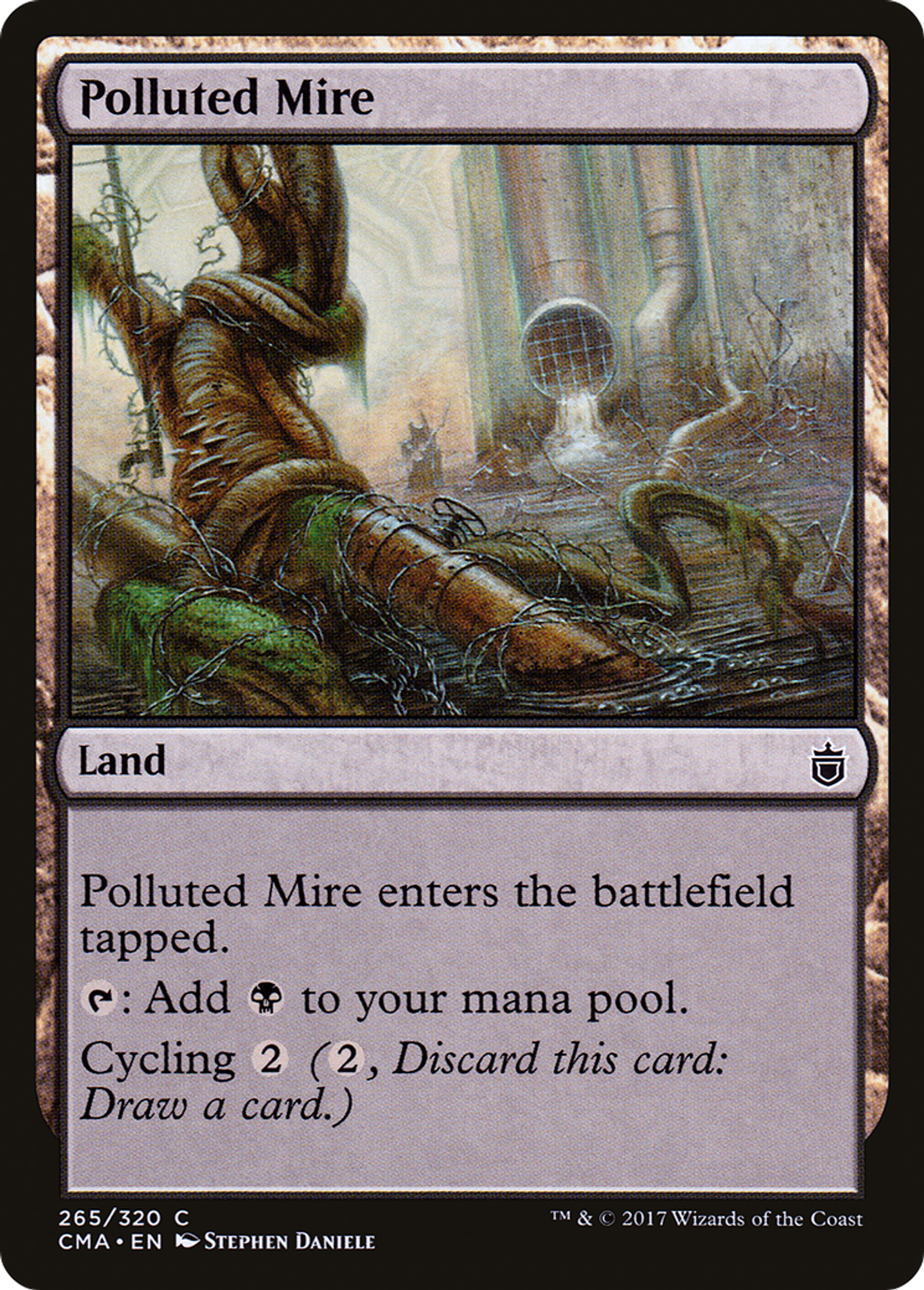Polluted Mire — Commander Anthology — Magic: The Gathering