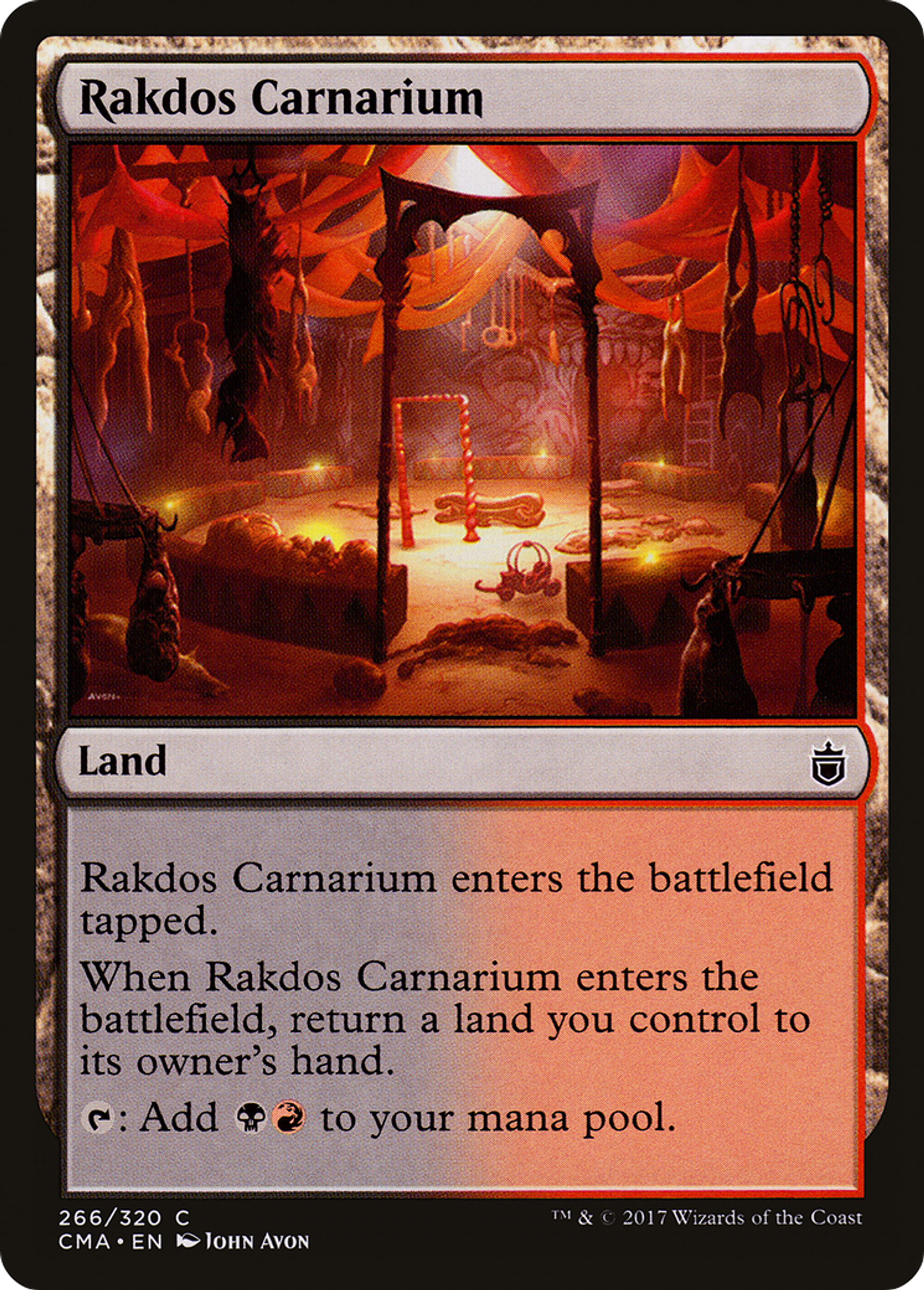 Rakdos Carnarium — Commander Anthology — Magic: The Gathering