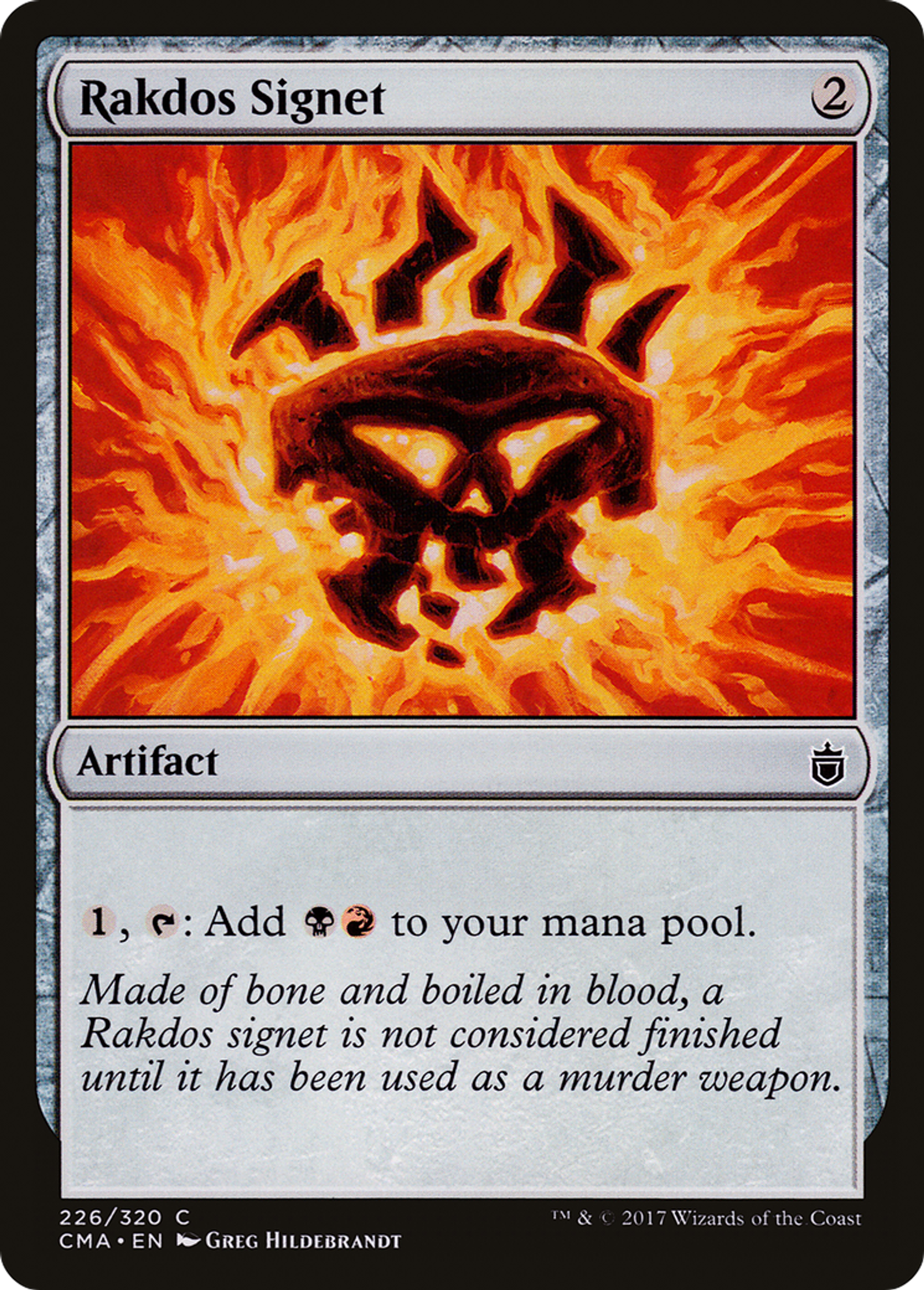 Rakdos Signet — Commander Anthology — Magic: The Gathering