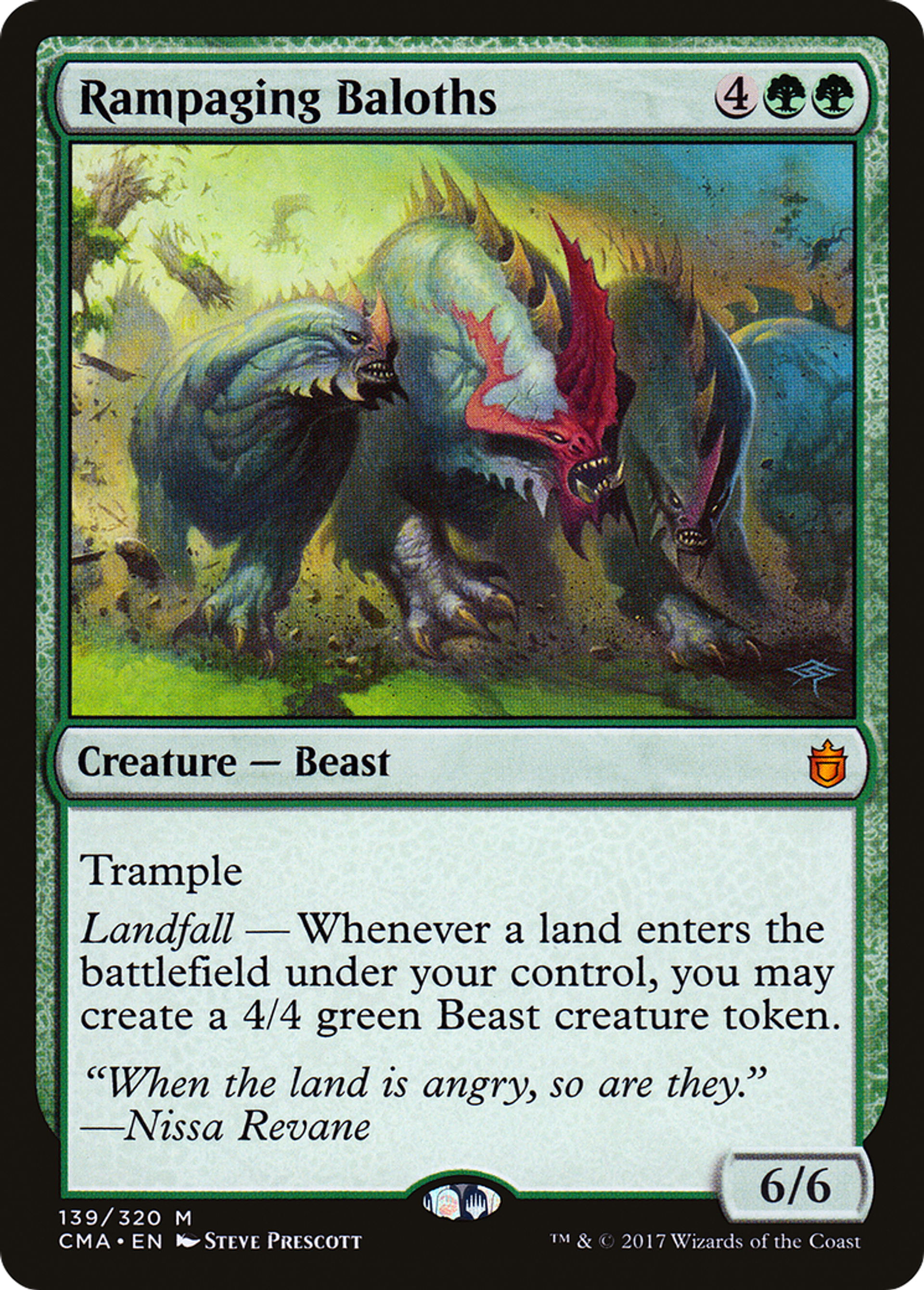 Rampaging Baloths — Commander Anthology — Magic: The Gathering