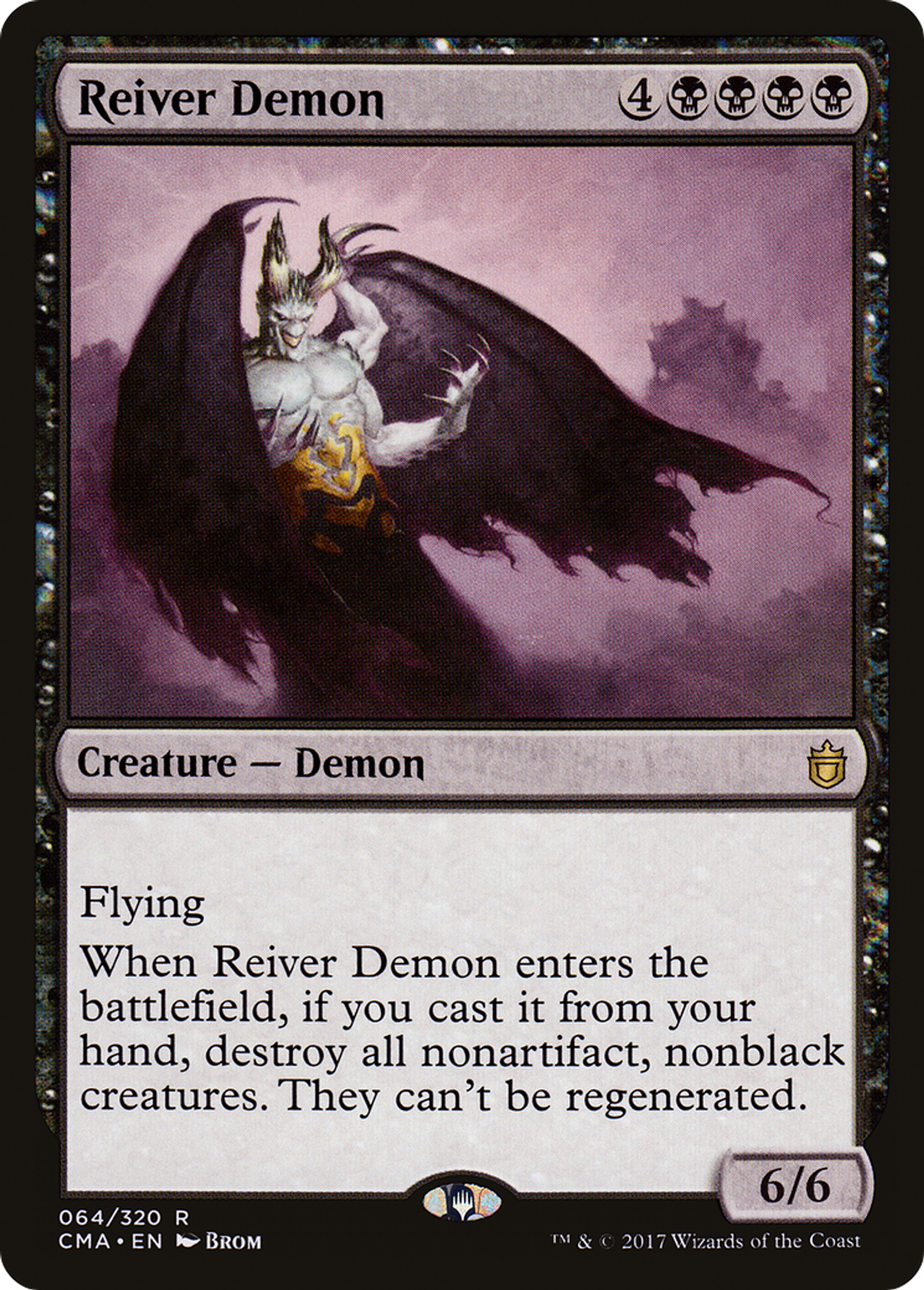Reiver Demon — Commander Anthology — Magic: The Gathering