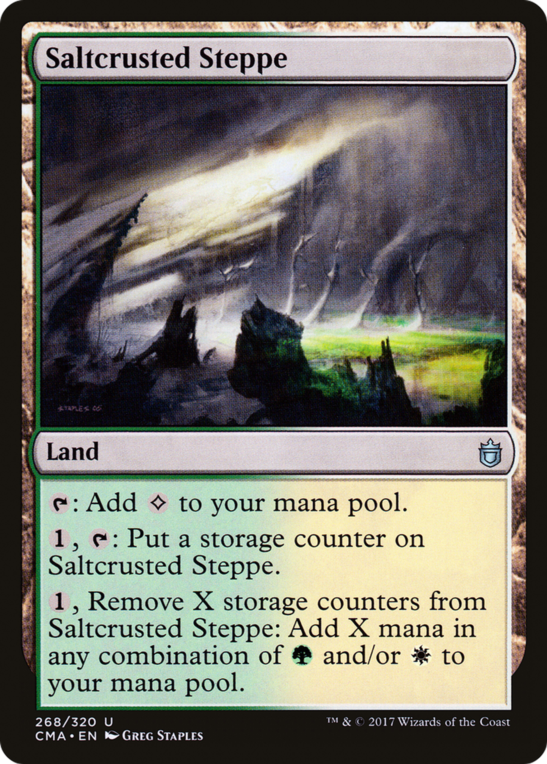 Saltcrusted Steppe — Commander Anthology — Magic: The Gathering