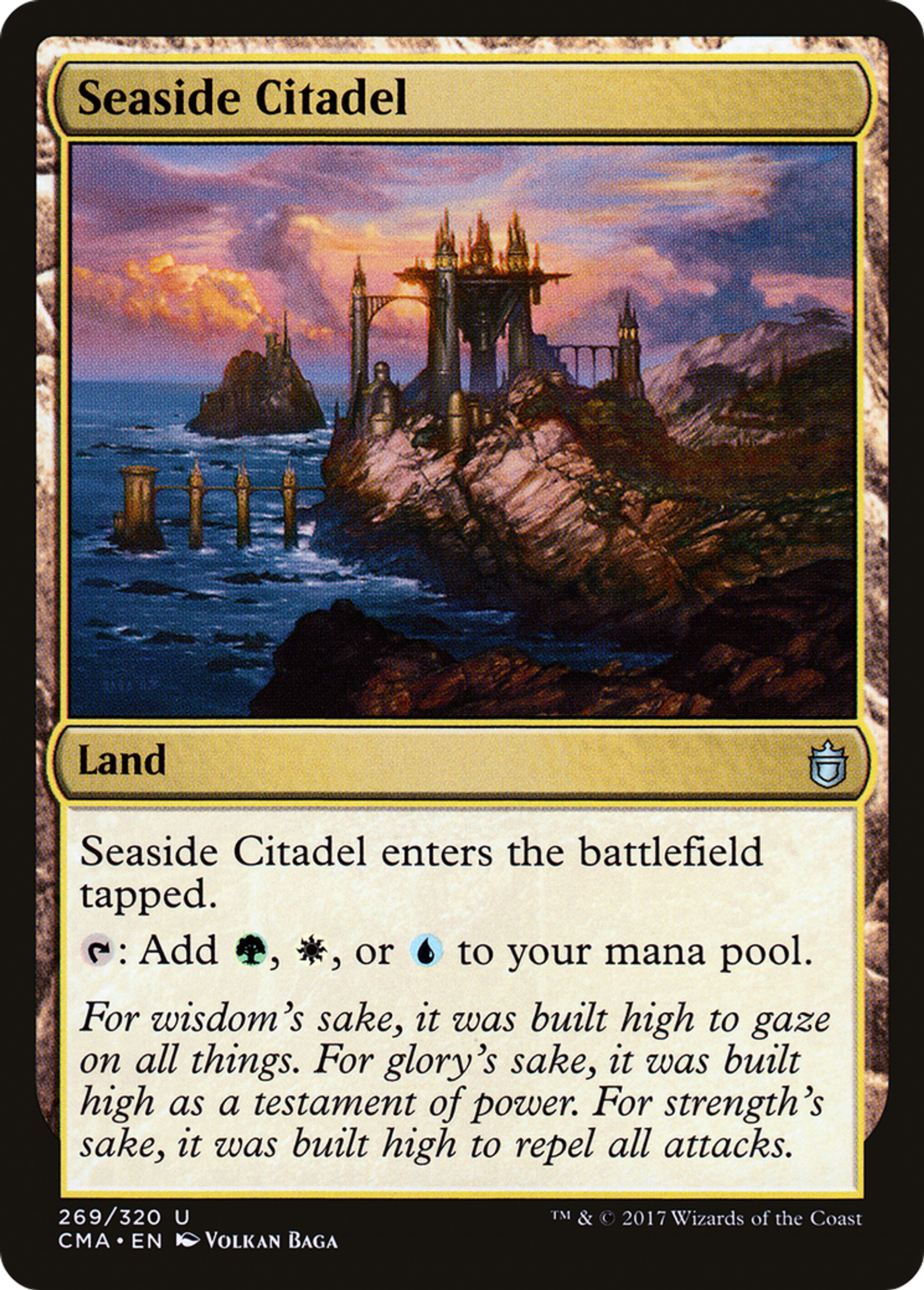 Seaside Citadel — Commander Anthology — Magic: The Gathering
