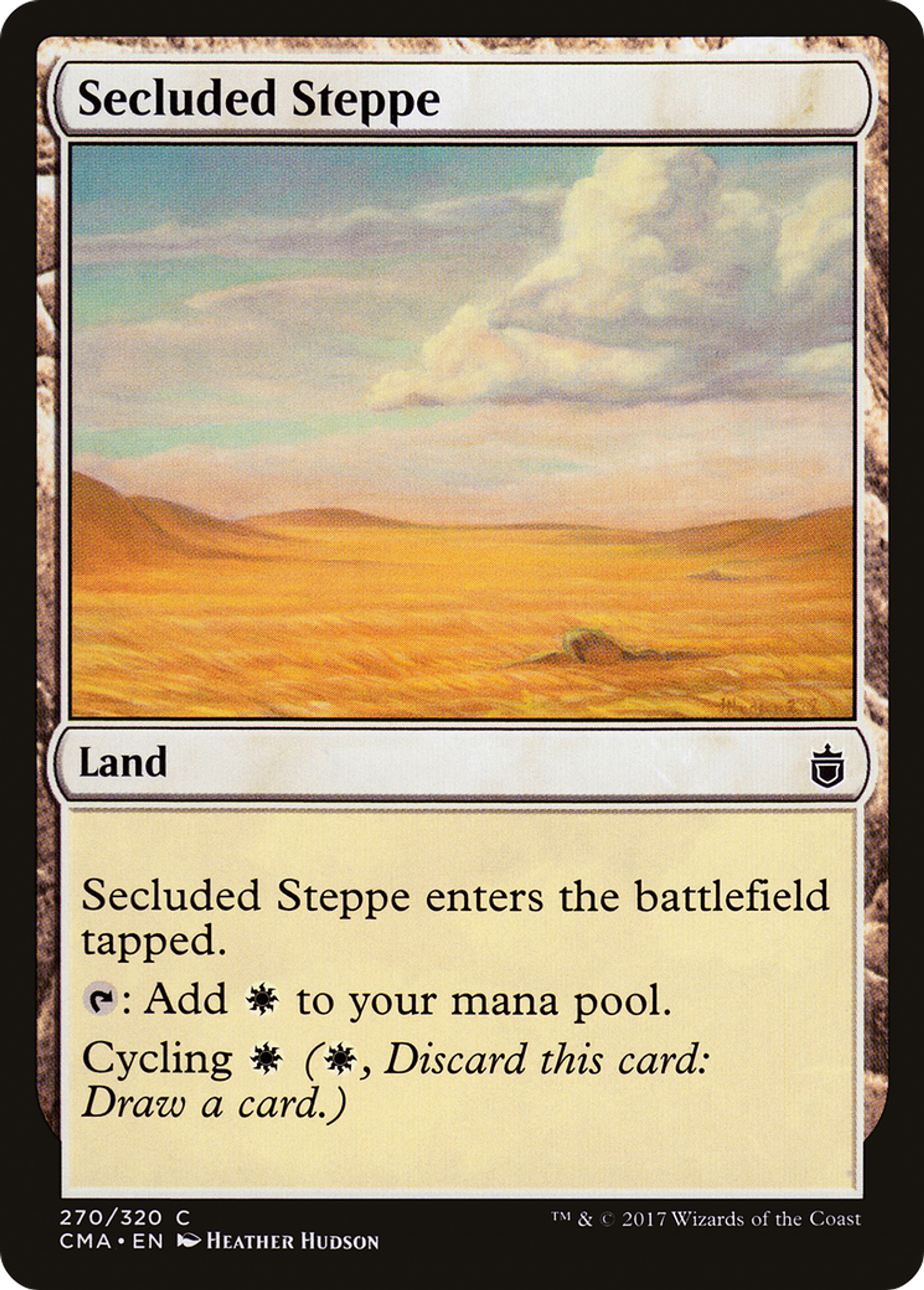 Secluded Steppe — Commander Anthology — Magic: The Gathering