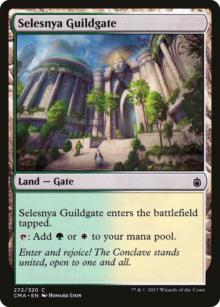Porte de la guilde de Selesnya — Commander Anthology — Magic: The Gathering