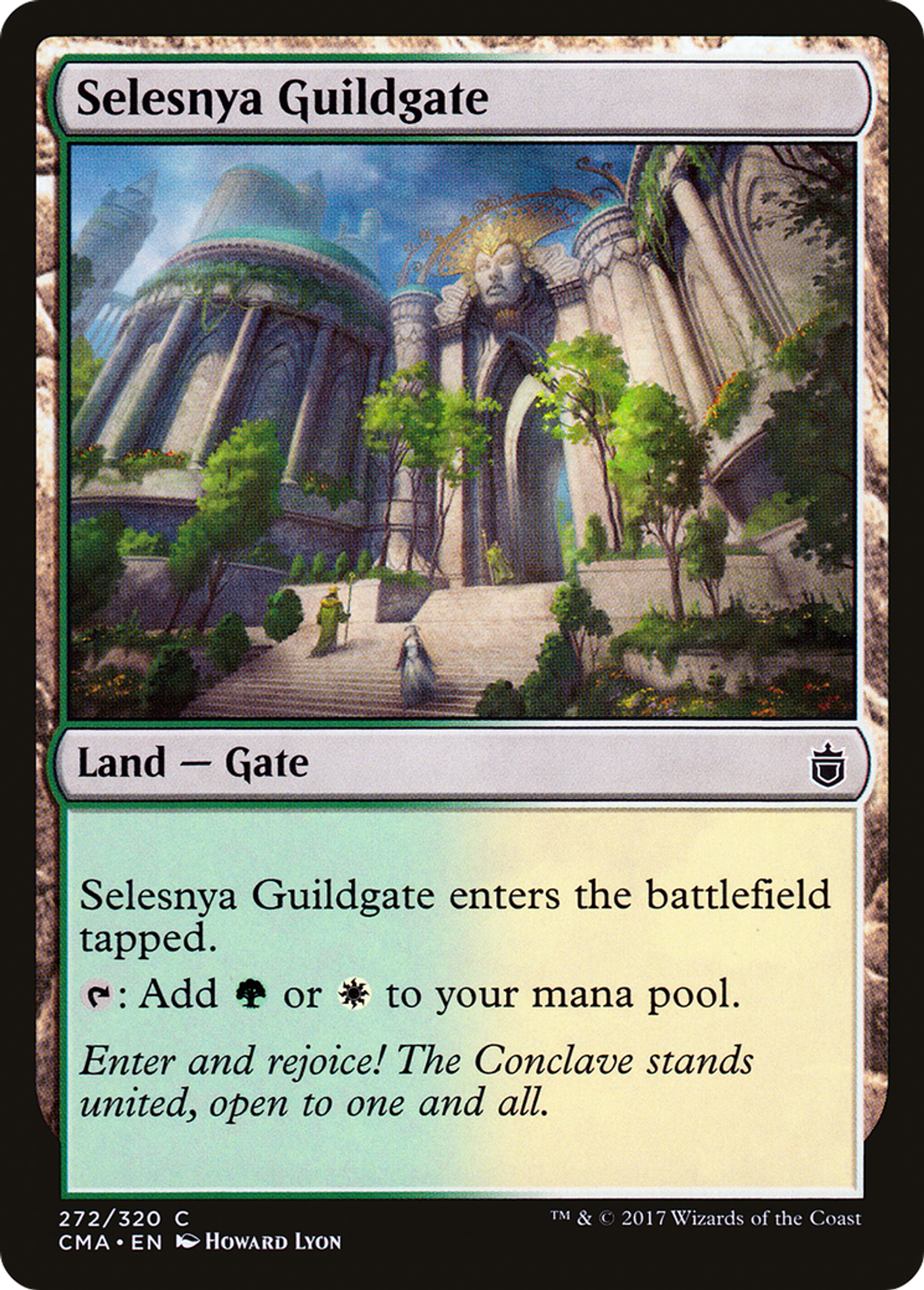 Selesnya Guildgate — Commander Anthology — Magic: The Gathering