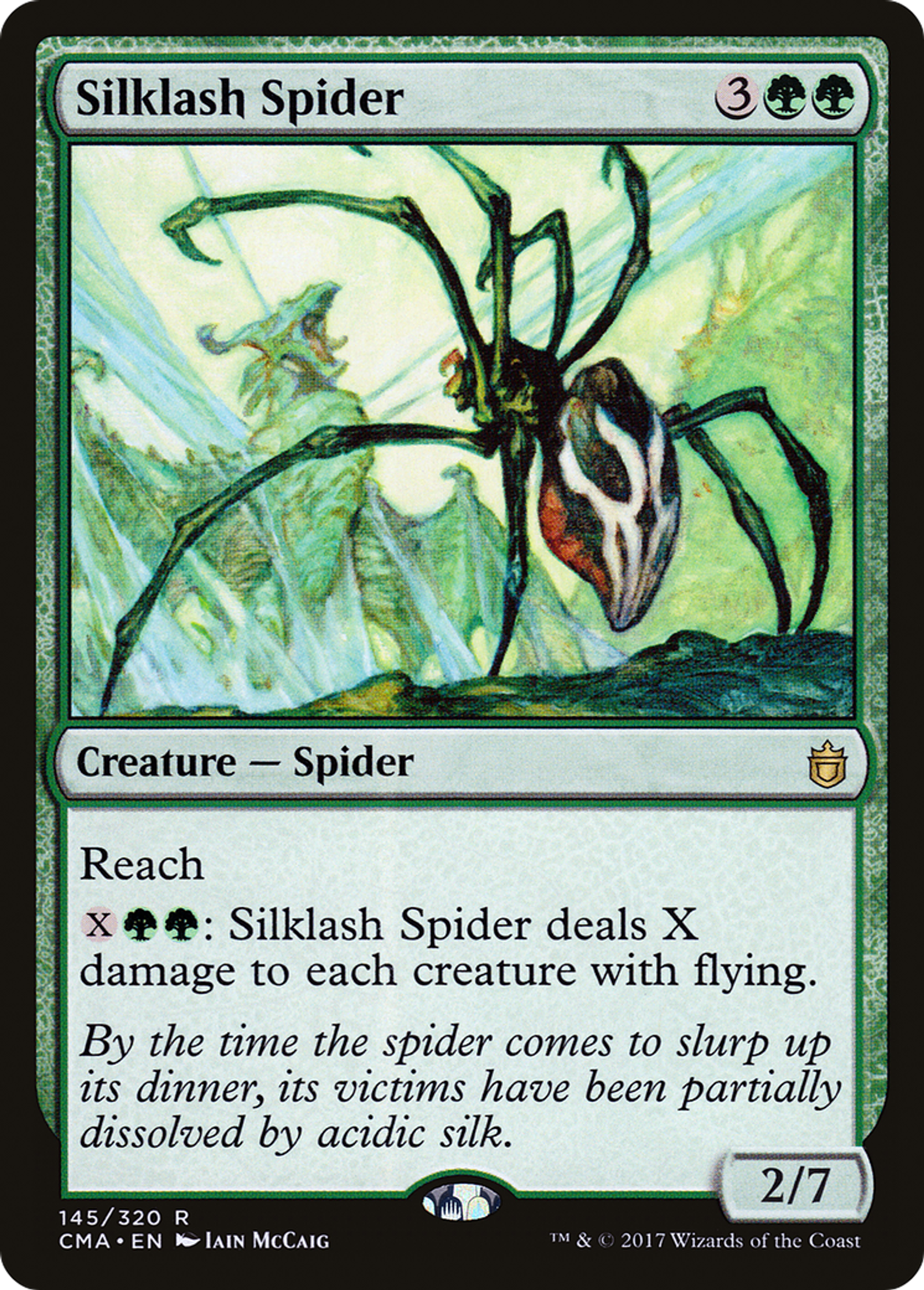 Silklash Spider — Commander Anthology — Magic: The Gathering