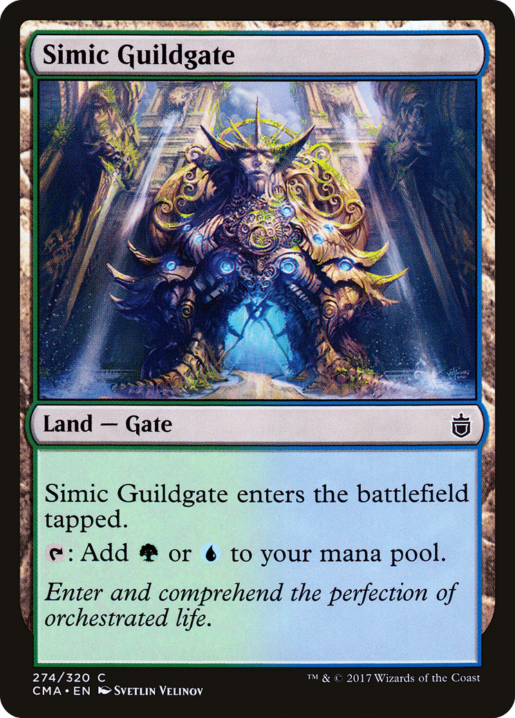 Simic Guildgate — Commander Anthology — Magic: The Gathering