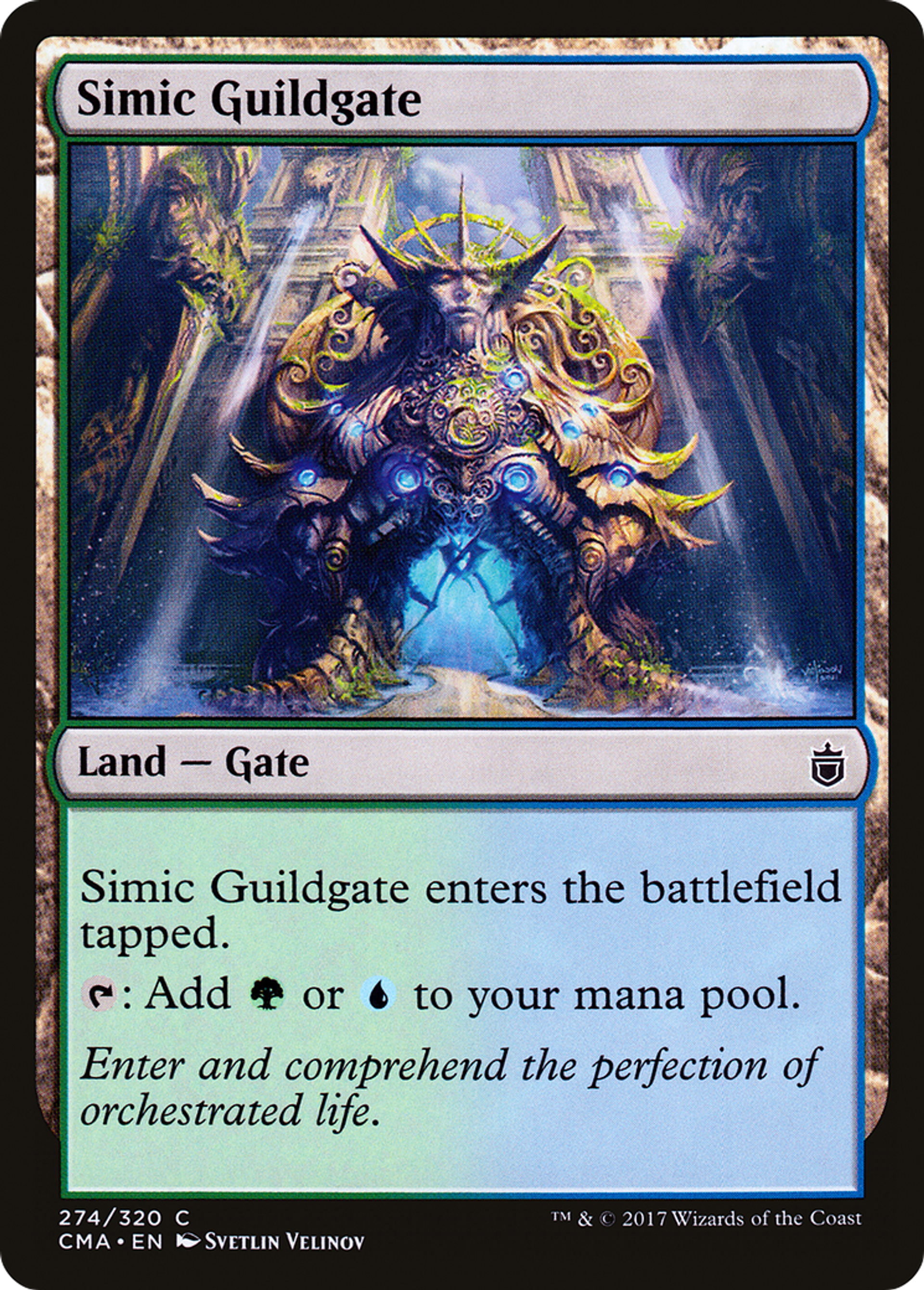 Simic Guildgate — Commander Anthology — Magic: The Gathering