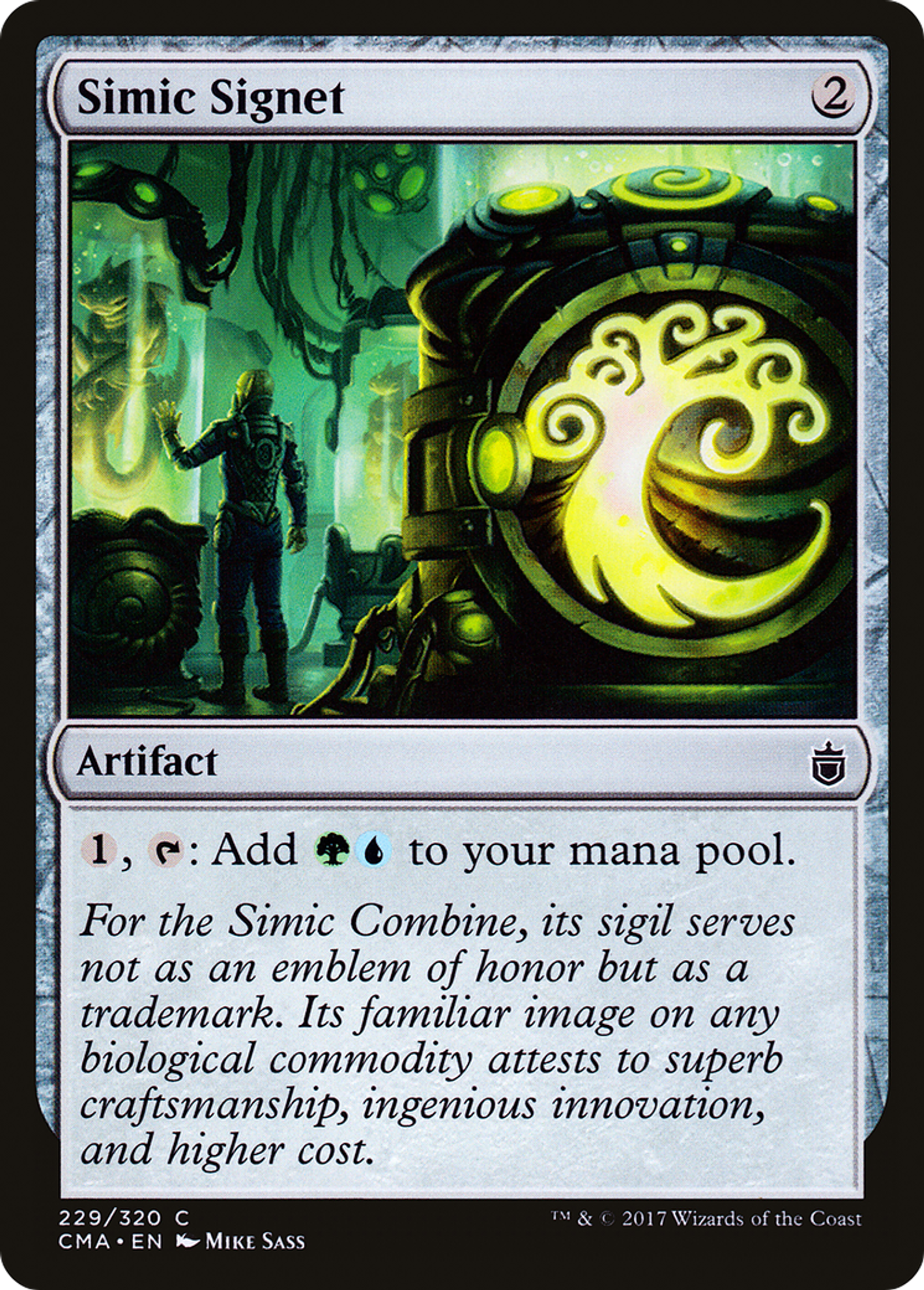 Simic Signet — Commander Anthology — Magic: The Gathering