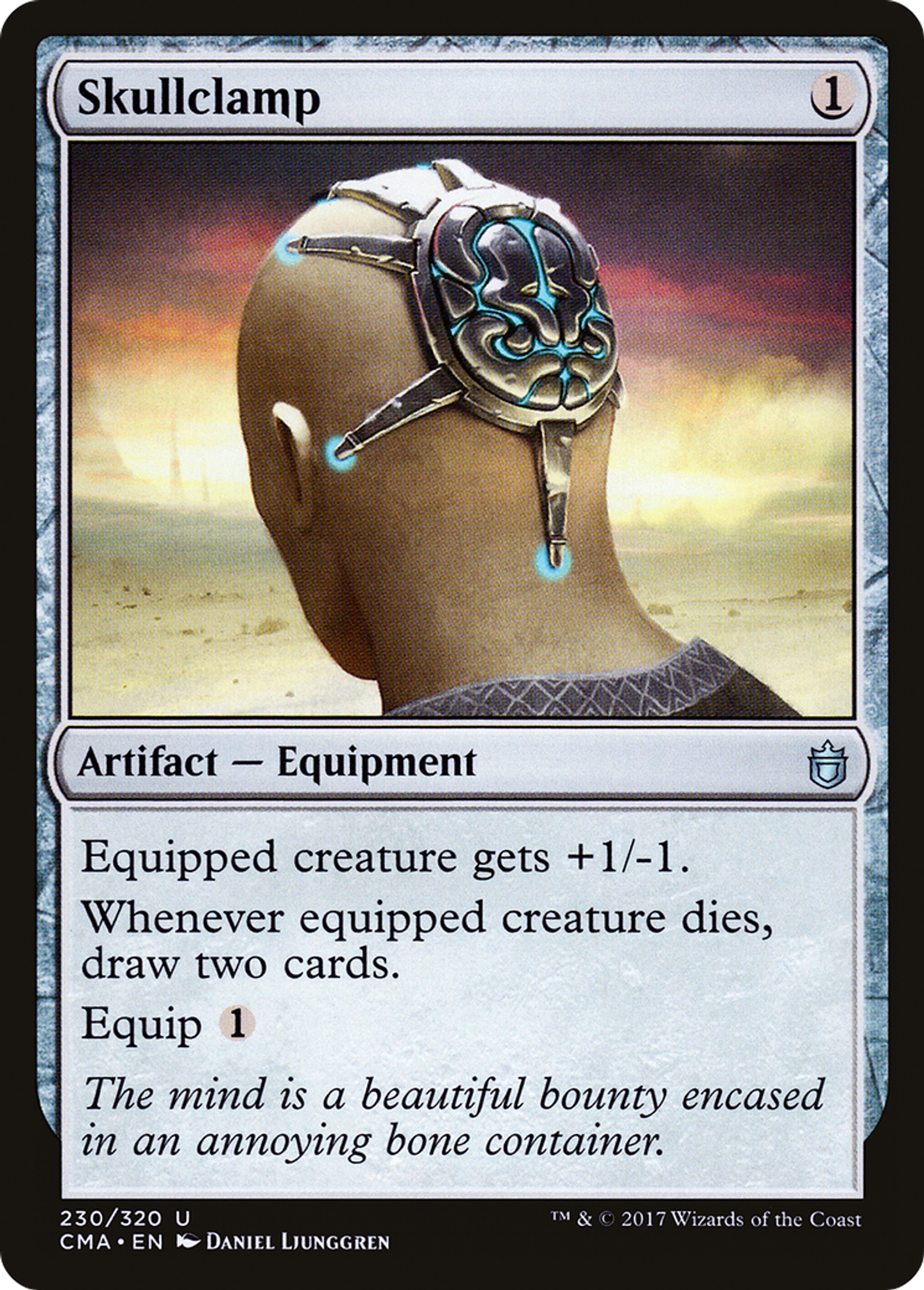 Skullclamp — Commander Anthology — Magic: The Gathering