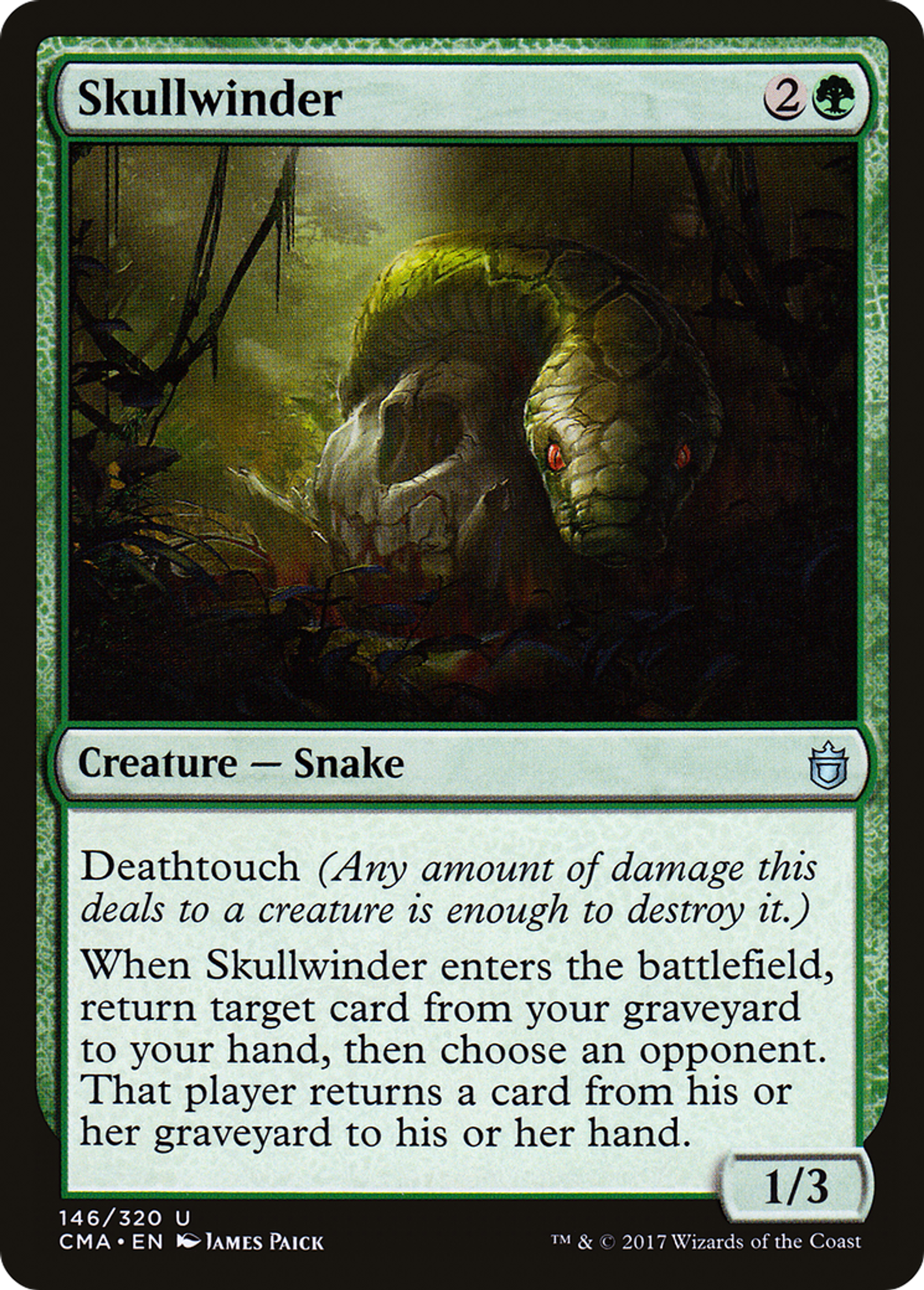 Skullwinder — Commander Anthology — Magic: The Gathering