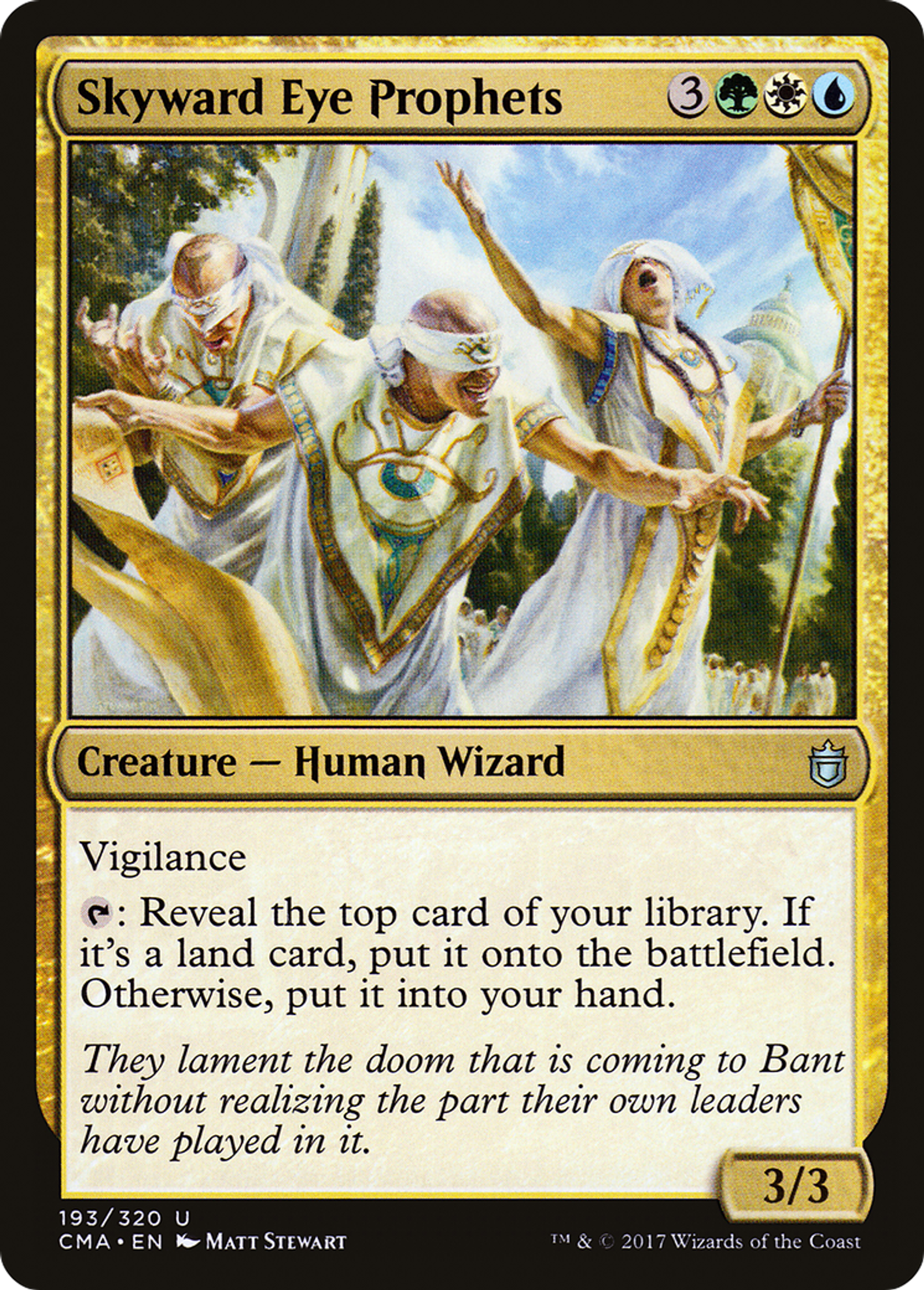 Skyward Eye Prophets — Commander Anthology — Magic: The Gathering