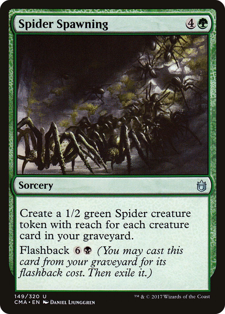 Spider Spawning — Commander Anthology — Magic: The Gathering