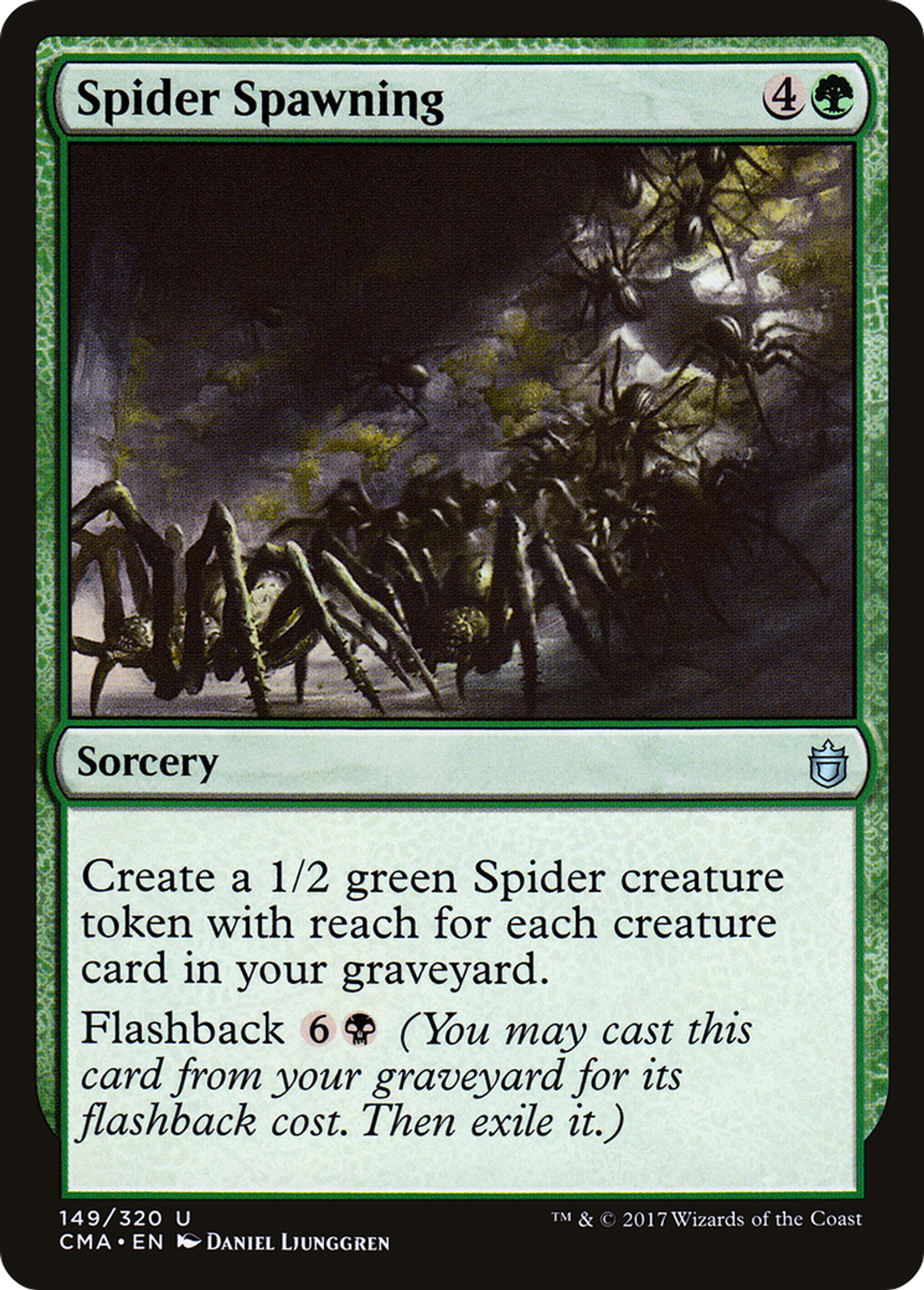 Spider Spawning — Commander Anthology — Magic: The Gathering