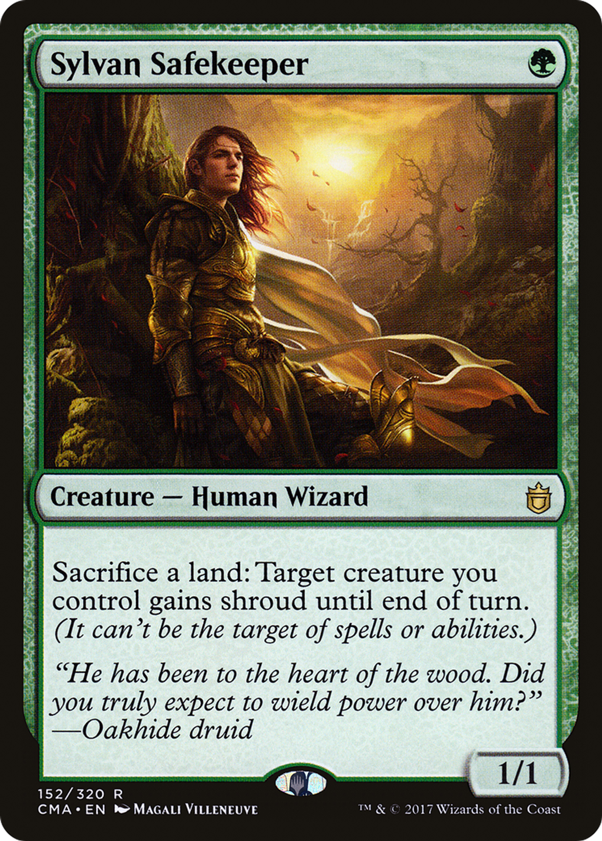 Sylvan Safekeeper — Commander Anthology — Magic: The Gathering