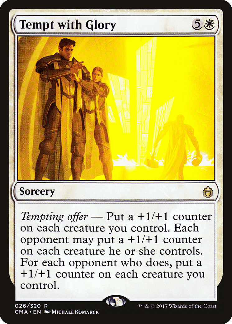Tempt with Glory — Commander Anthology — Magic: The Gathering