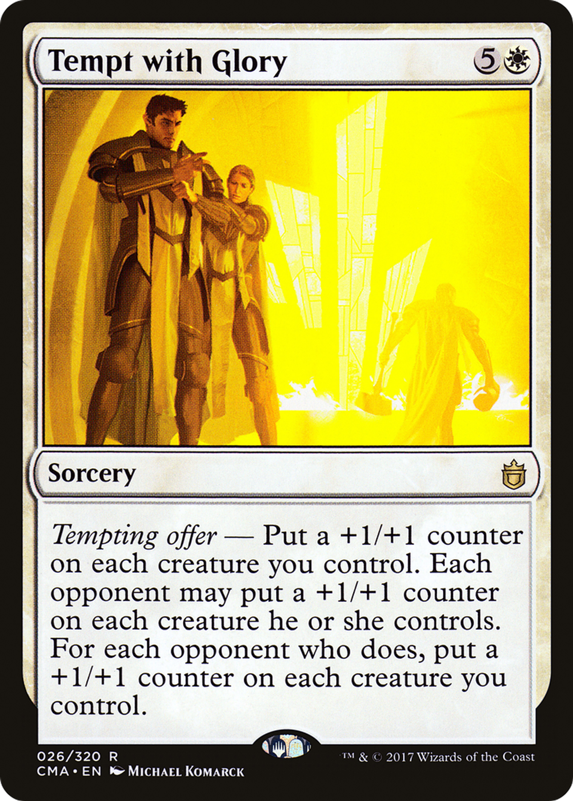 Tempt with Glory — Commander Anthology — Magic: The Gathering