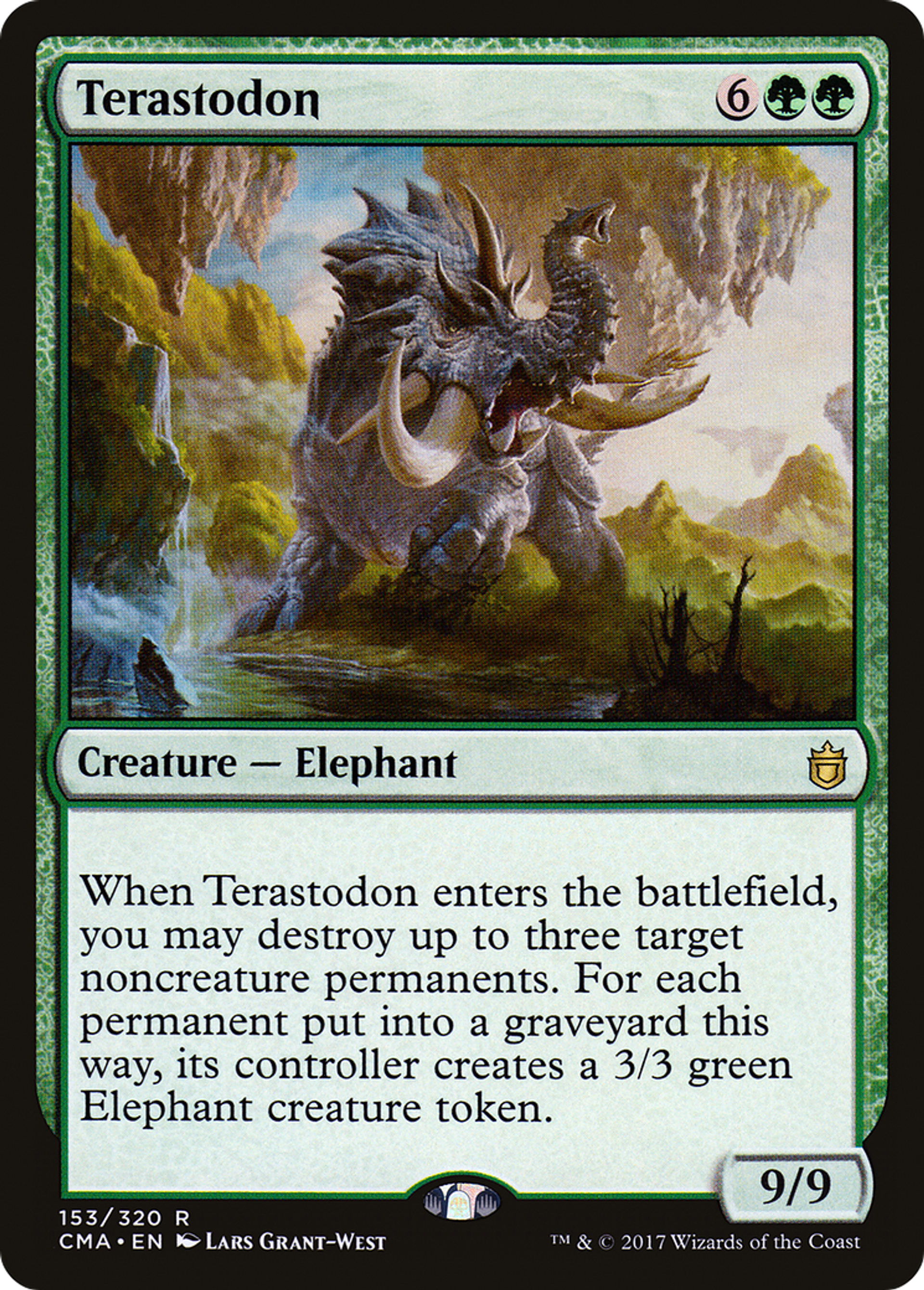 Terastodon — Commander Anthology — Magic: The Gathering
