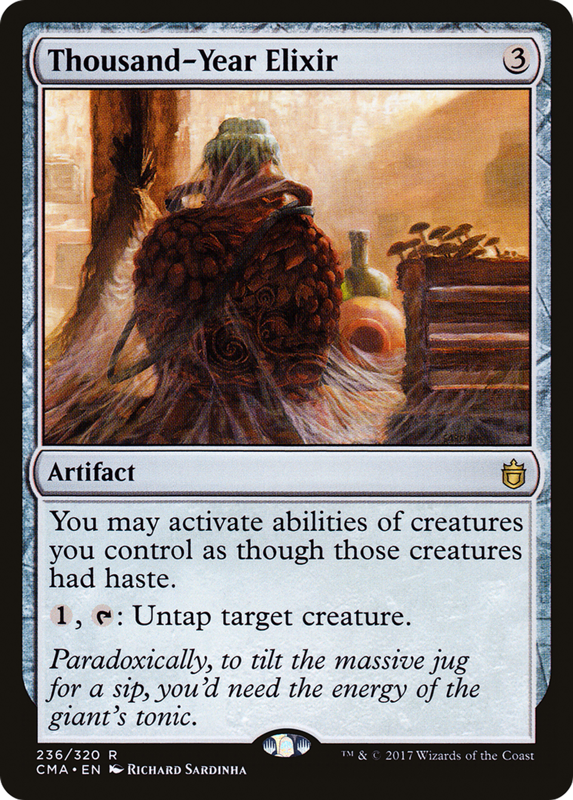 Thousand-Year Elixir — Commander Anthology — Magic: The Gathering