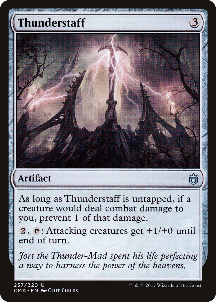 Thunderstaff — Commander Anthology — Magic: The Gathering