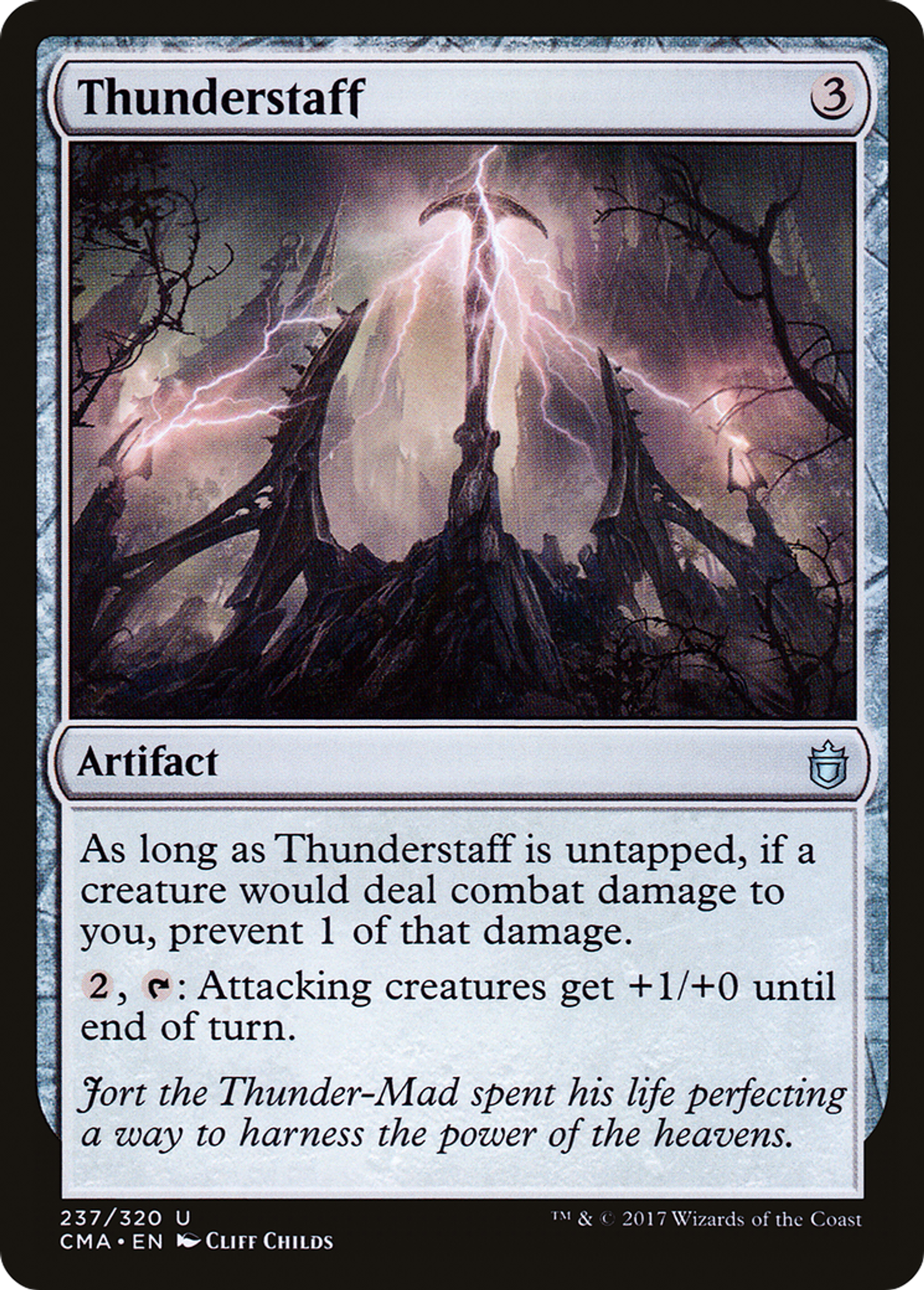 Thunderstaff — Commander Anthology — Magic: The Gathering