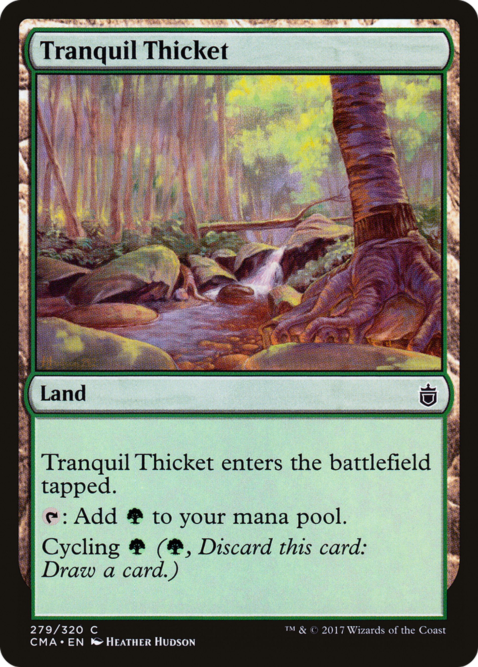 Tranquil Thicket — Commander Anthology — Magic: The Gathering
