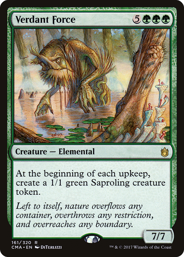 Verdant Force — Commander Anthology — Magic: The Gathering