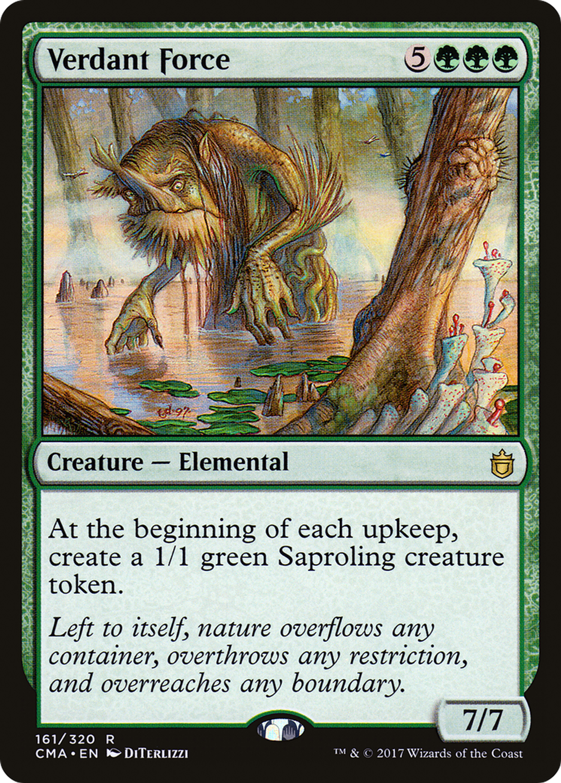 Verdant Force — Commander Anthology — Magic: The Gathering