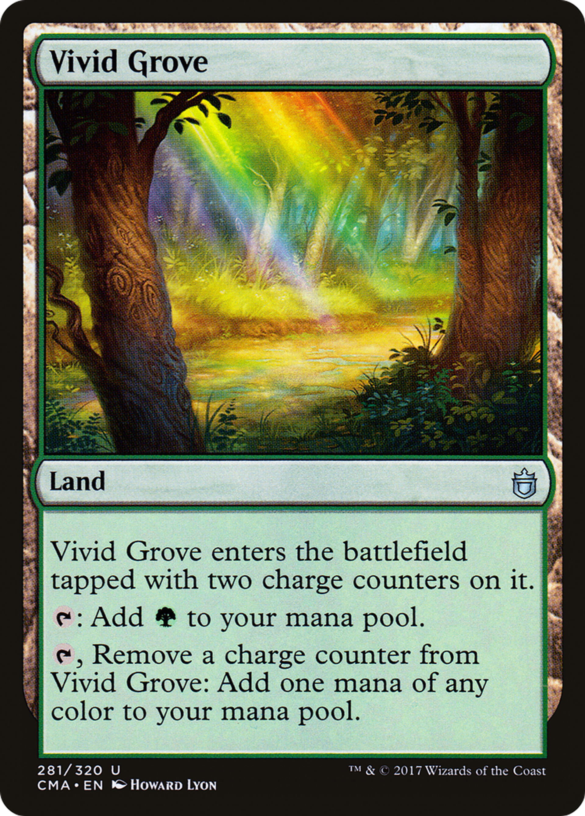 Vivid Grove — Commander Anthology — Magic: The Gathering