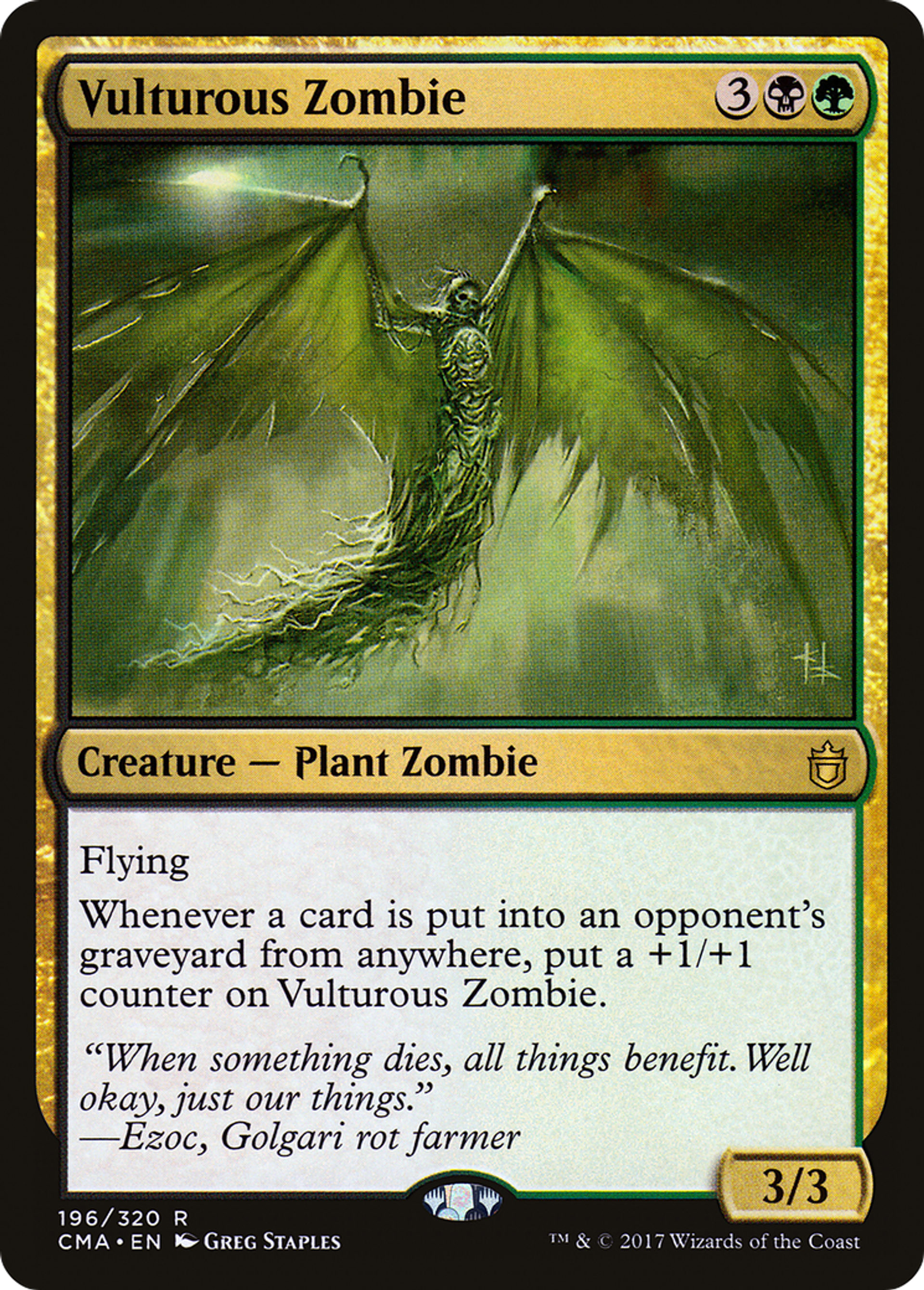 Vulturous Zombie — Commander Anthology — Magic: The Gathering