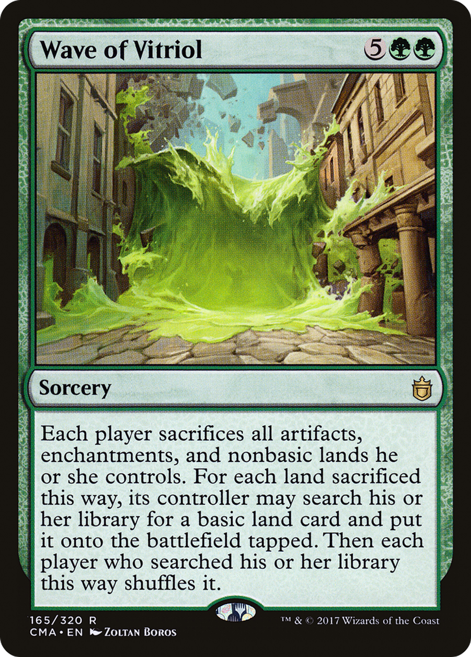 Wave of Vitriol — Commander Anthology — Magic: The Gathering