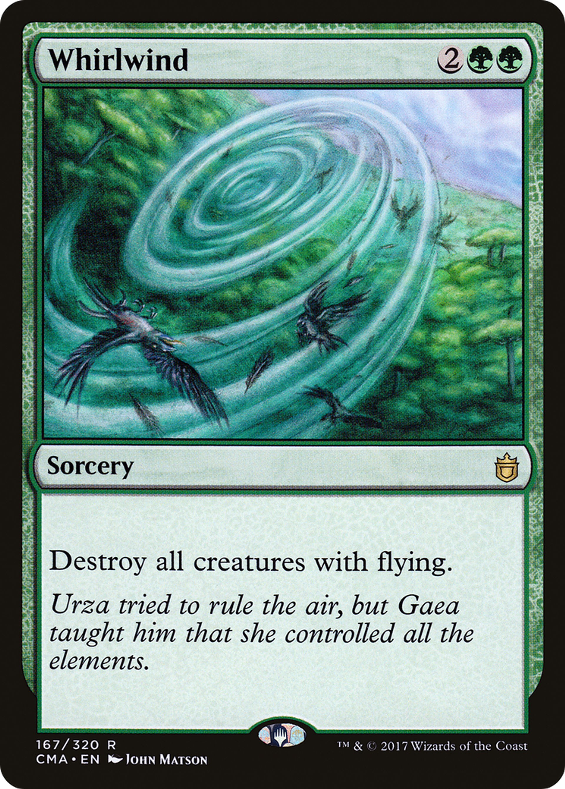 Whirlwind — Commander Anthology — Magic: The Gathering