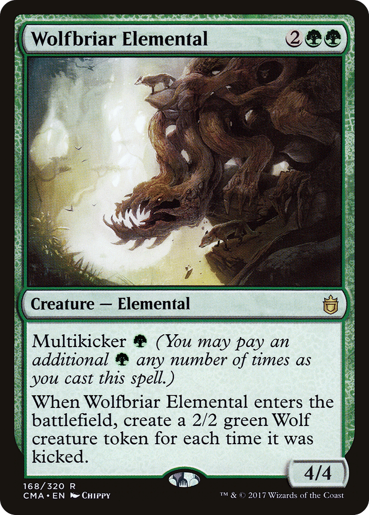 Wolfbriar Elemental — Commander Anthology — Magic: The Gathering