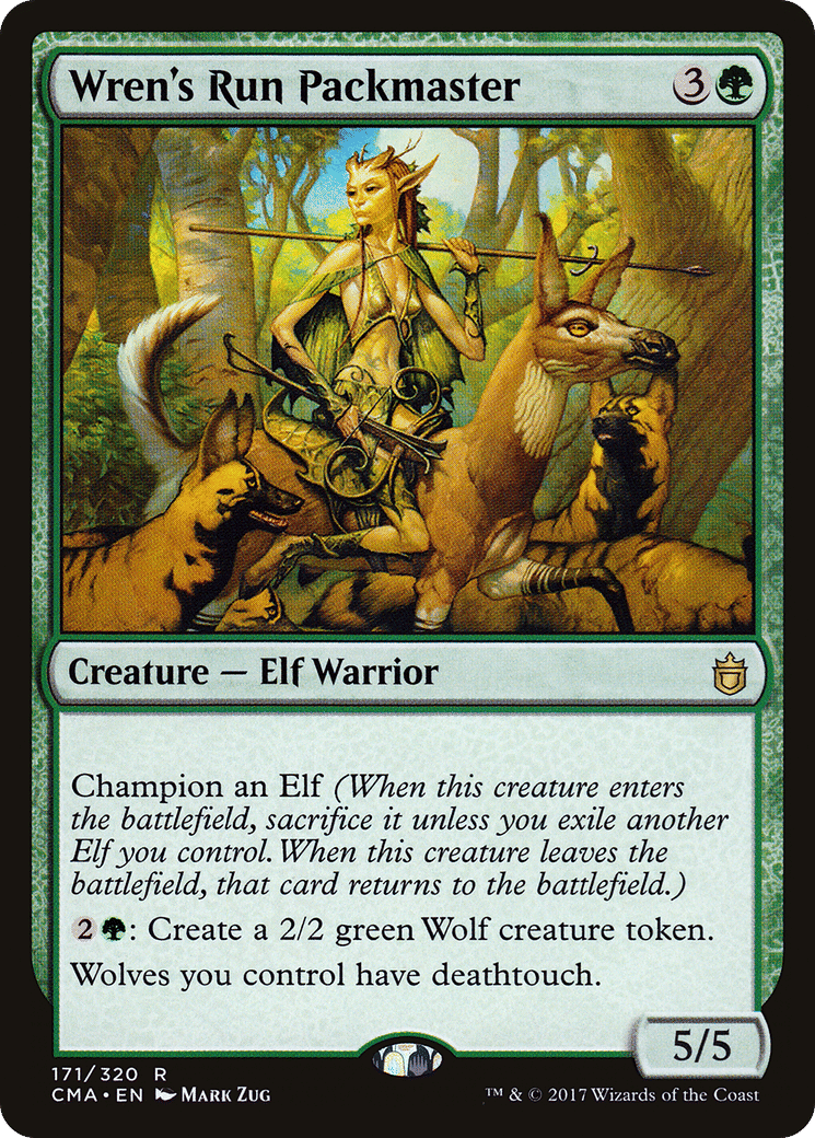 Wren's Run Packmaster — Commander Anthology — Magic: The Gathering