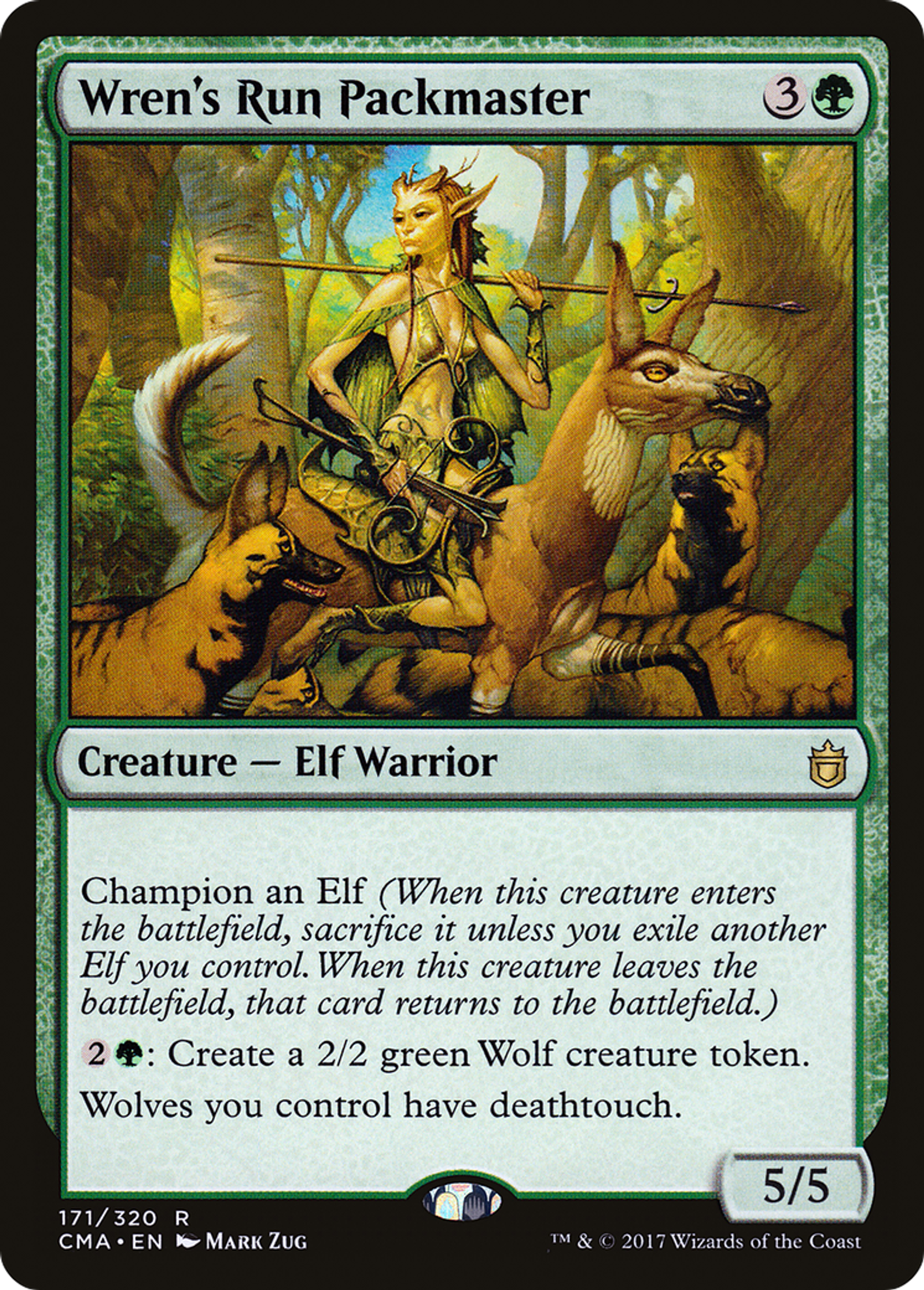 Wren's Run Packmaster — Commander Anthology — Magic: The Gathering