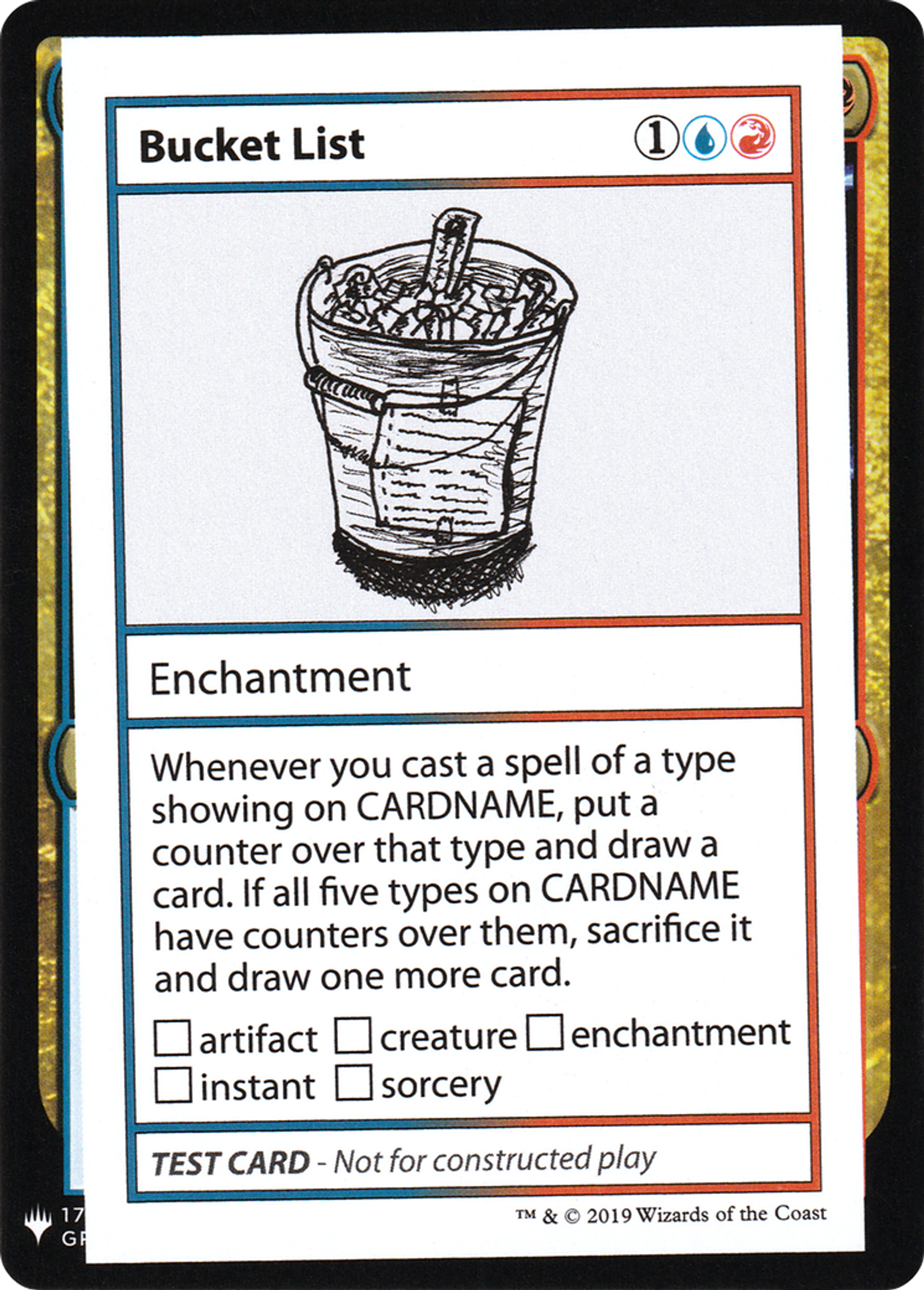 Bucket List — Mystery Booster Playtest Cards 2019 — Magic: The Gathering