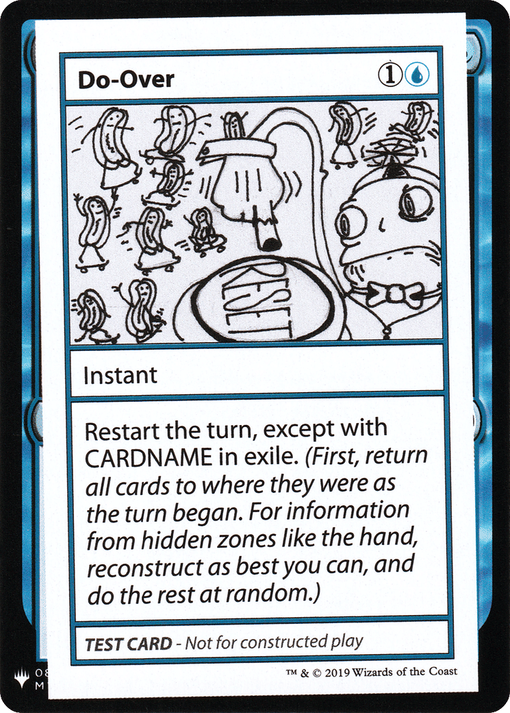 Do-Over — Mystery Booster Playtest Cards 2019 — Magic: The Gathering