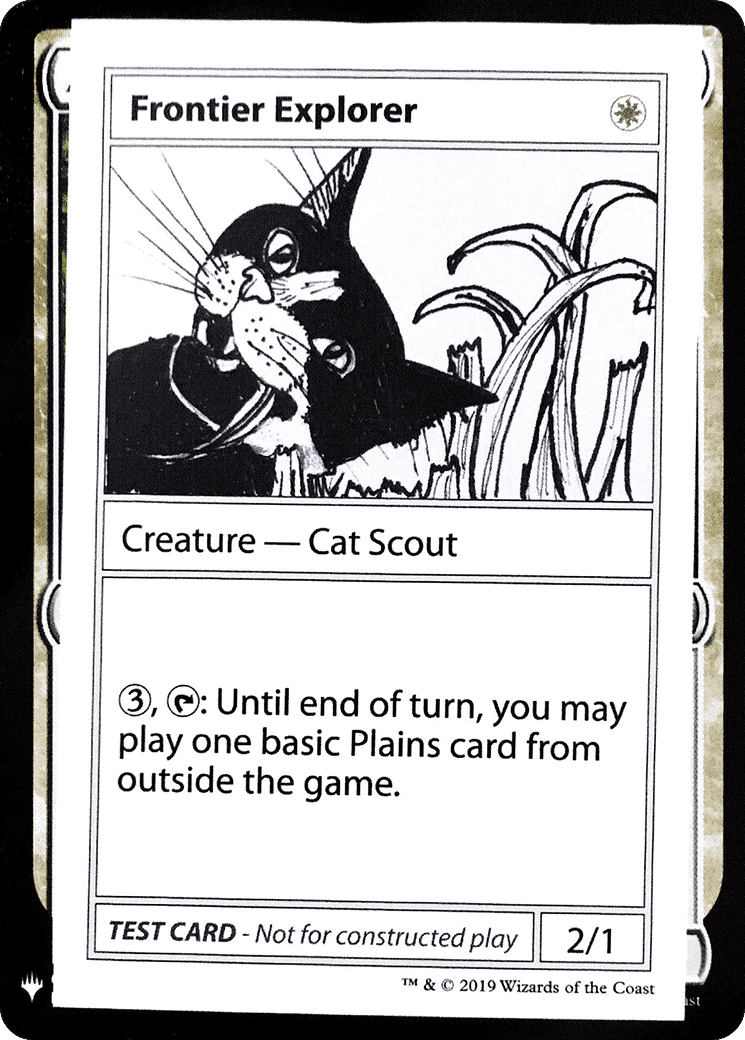 Frontier Explorer — Mystery Booster Playtest Cards 2019 — Magic: The Gathering